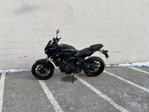 Used 2023 Yamaha MT-07 Matte Raven Black Motorcycles For Sale in