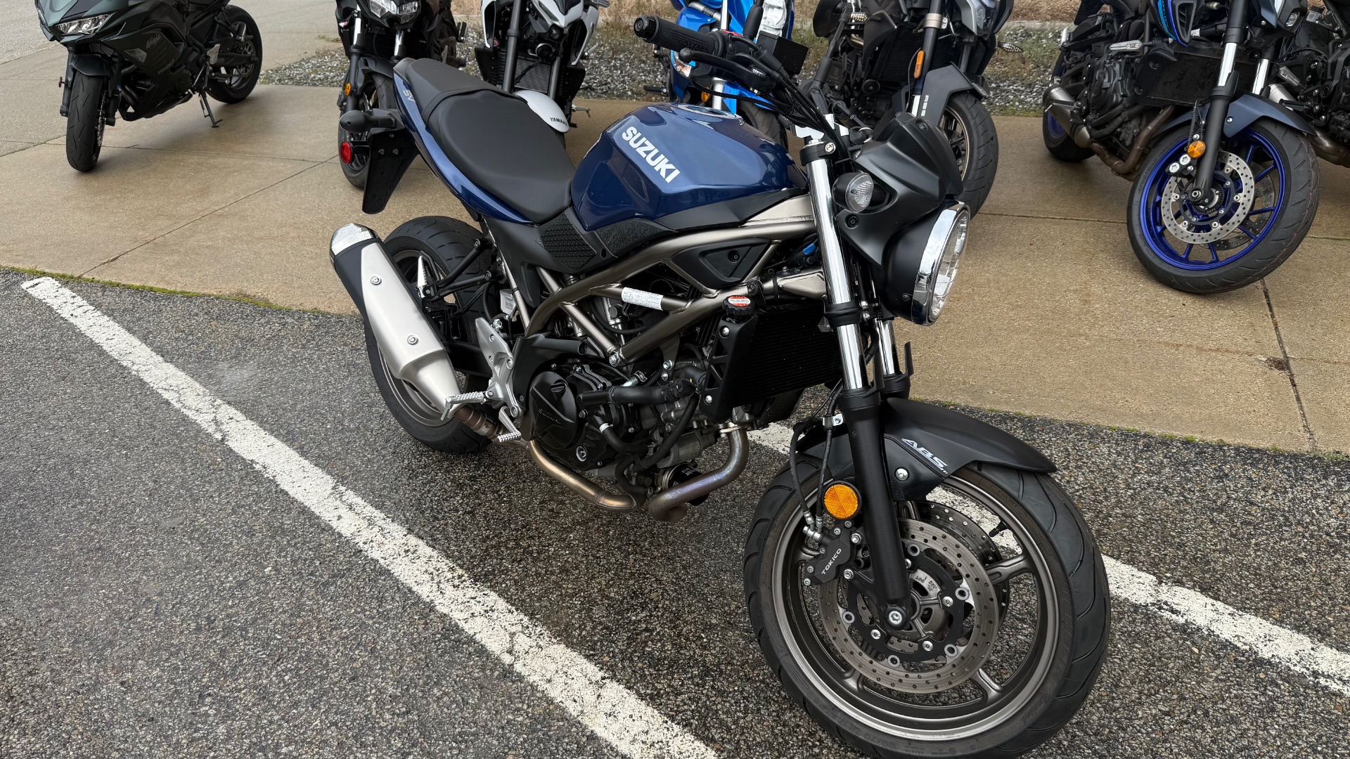 Used 2023 Suzuki SV650 ABS Metallic Reflective Blue Motorcycles