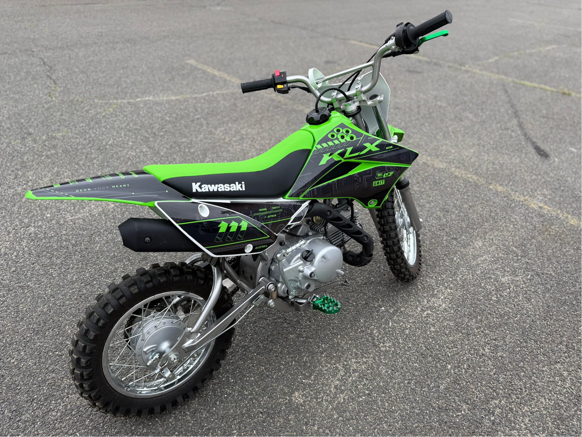 2023 Kawasaki KLX 110R in Enfield, Connecticut - Photo 5