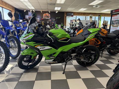 New 2025 Kawasaki Ninja® 500 SE KRT Edition ABS Lime Green / Ebony