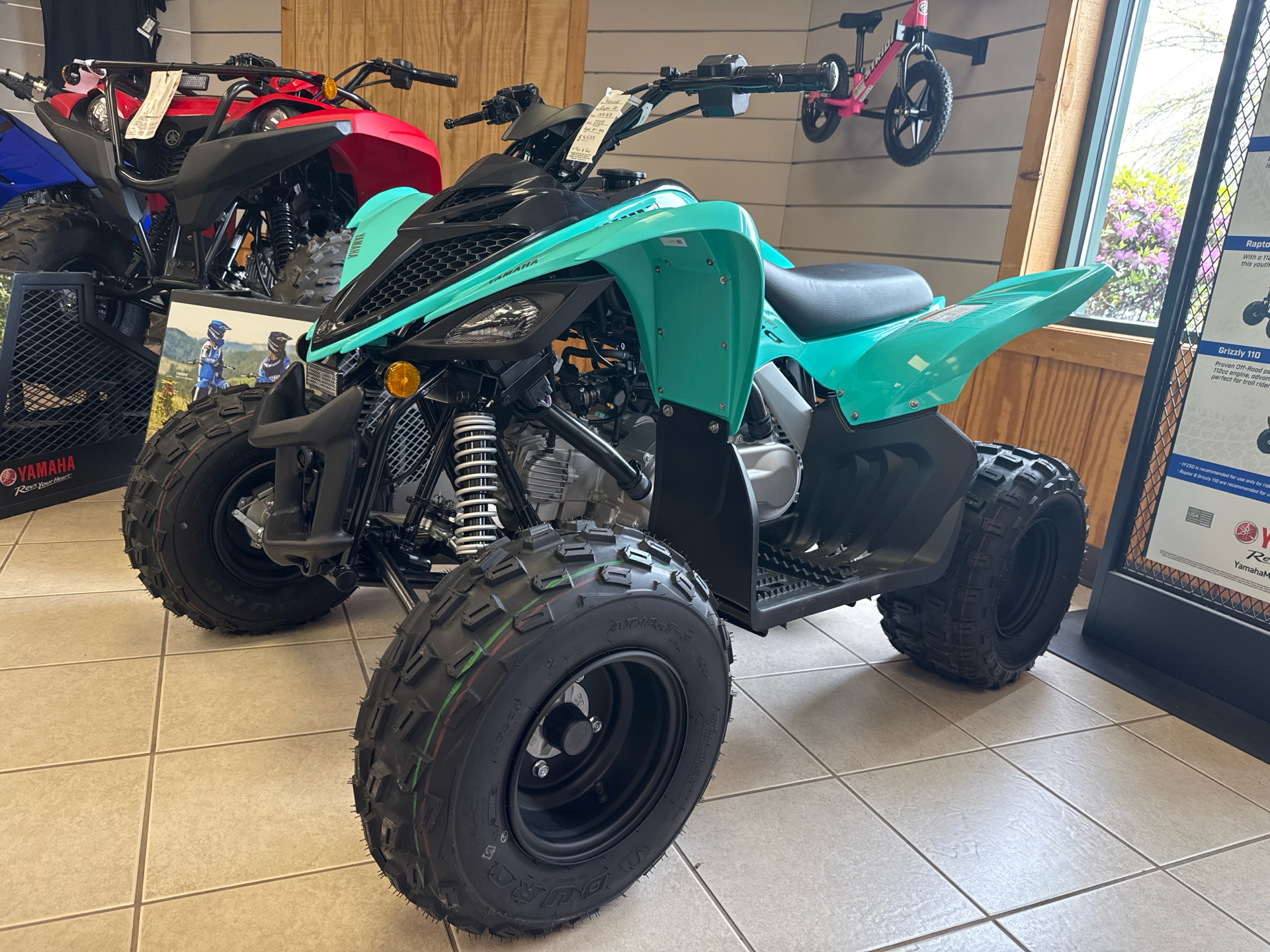 2025 Yamaha Raptor 110 in Topsham, Maine - Photo 1