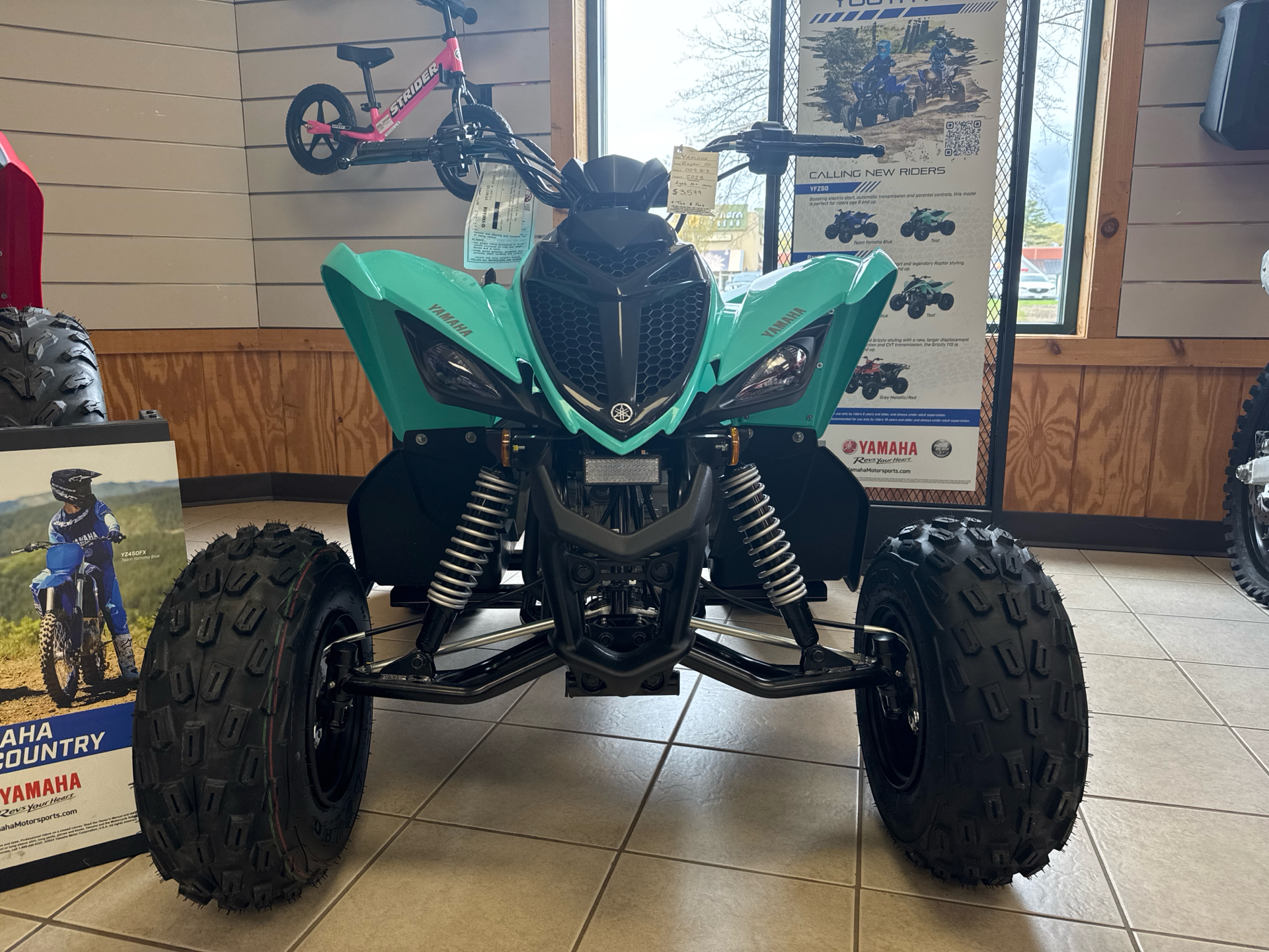 2025 Yamaha Raptor 110 in Topsham, Maine - Photo 2