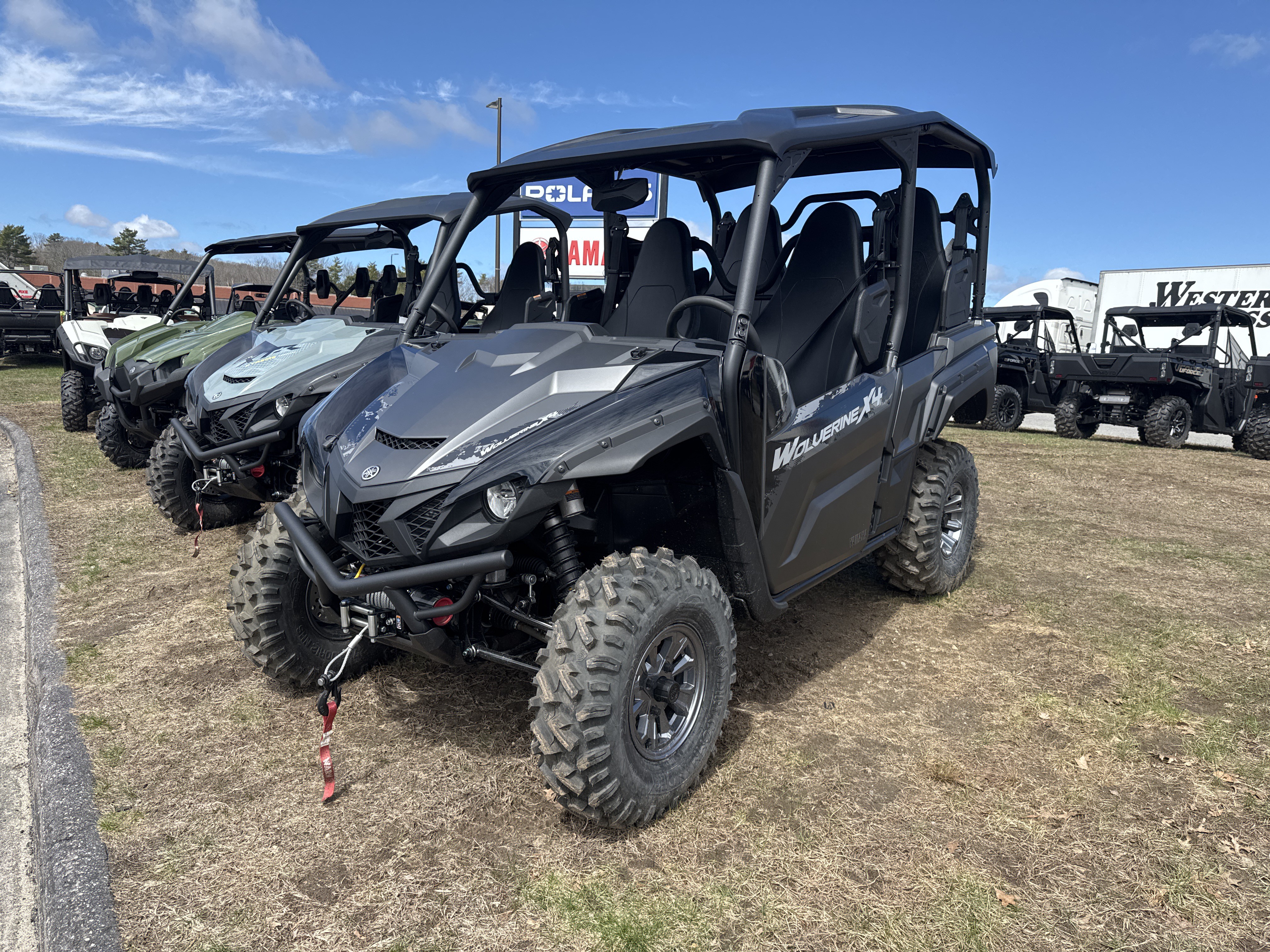 New 2025 Yamaha Wolverine X4 850 XT-R Matte Grey / Metallic Black
