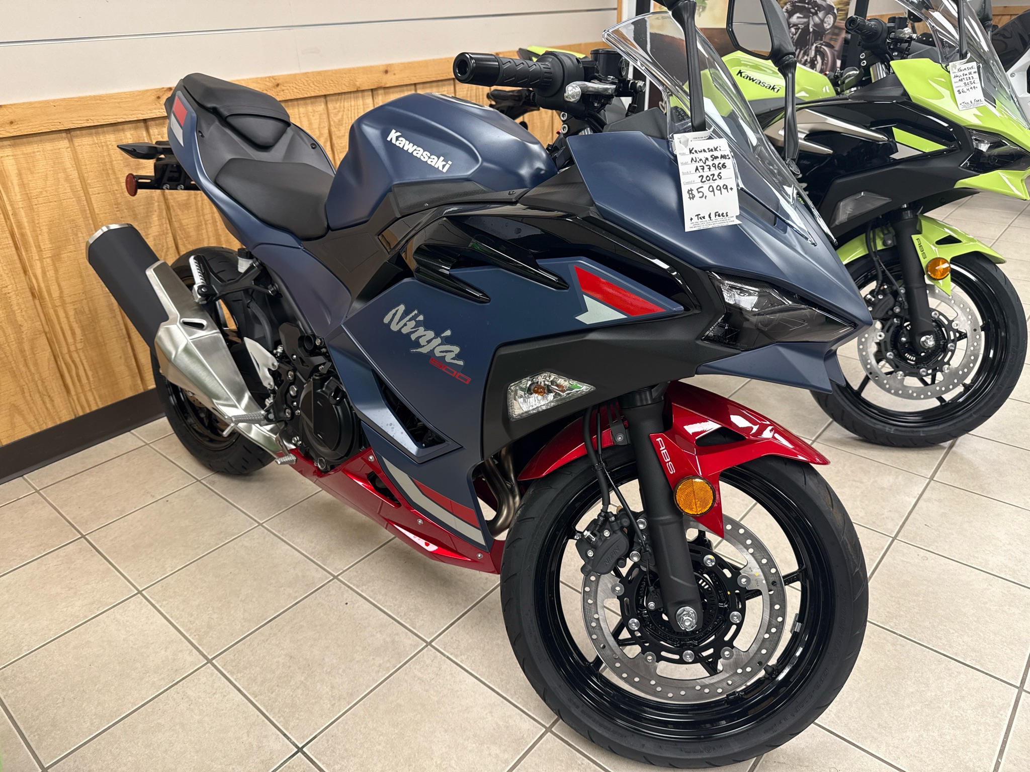 2026 Kawasaki Ninja® 500 ABS for sale 1073294