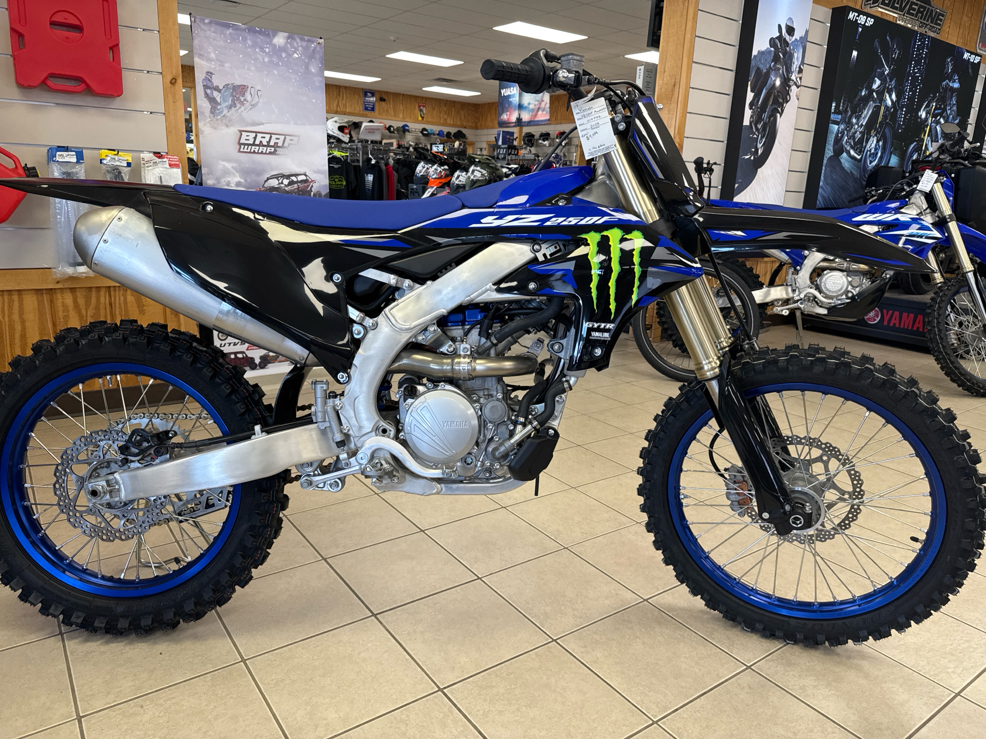 2025 Yamaha YZ250F Monster Energy Edition in Topsham, Maine - Photo 3