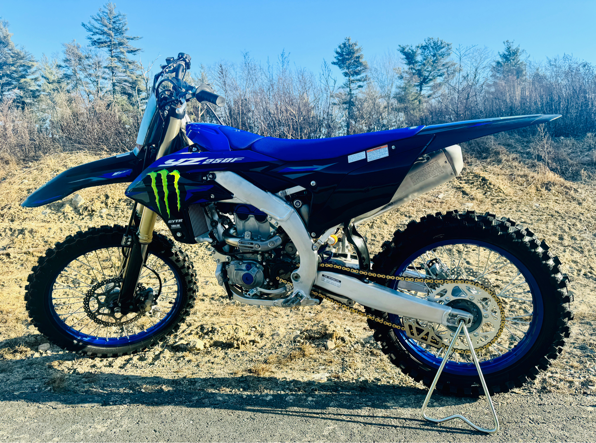 2025 Yamaha YZ250F Monster Energy Edition in Topsham, Maine - Photo 34