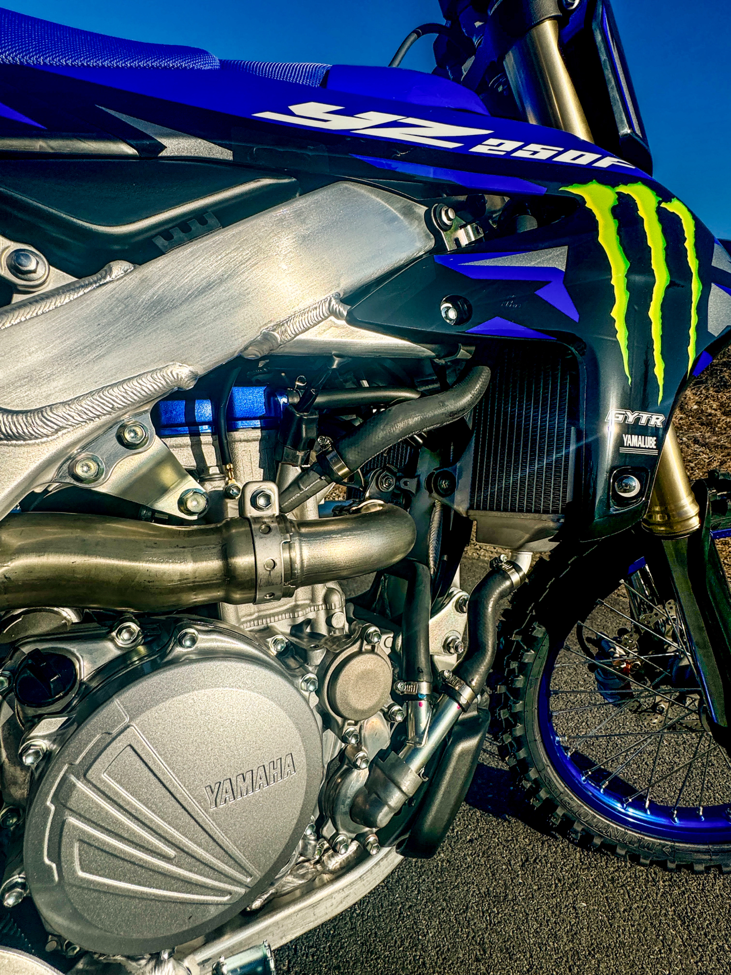 2025 Yamaha YZ250F Monster Energy Edition in Topsham, Maine - Photo 8