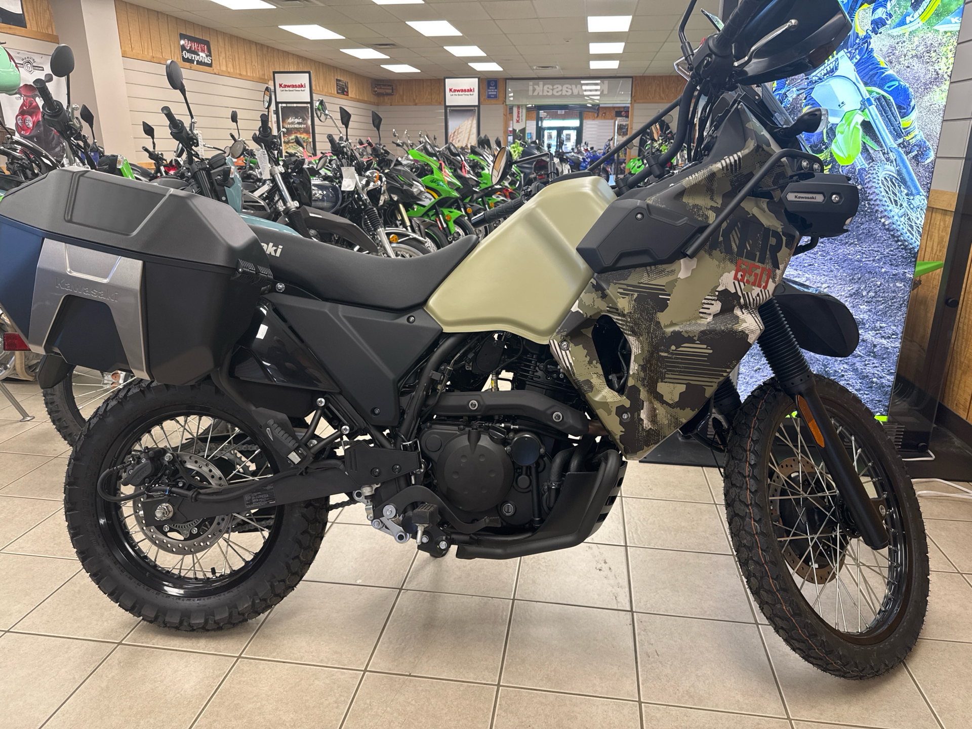 2025 Kawasaki KLR 650 Adventure ABS in Topsham, Maine - Photo 1