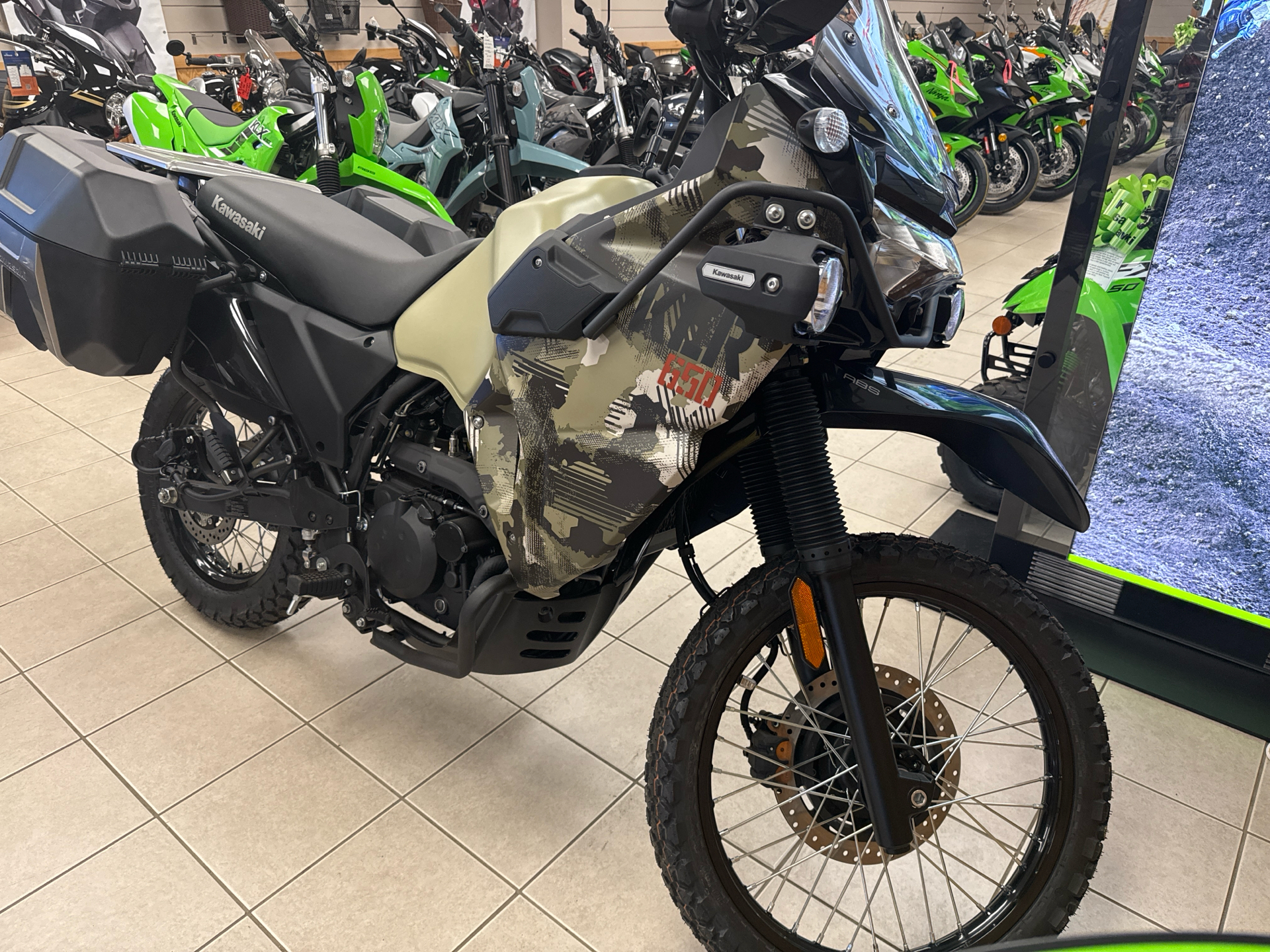 2025 Kawasaki KLR 650 Adventure ABS in Topsham, Maine - Photo 2