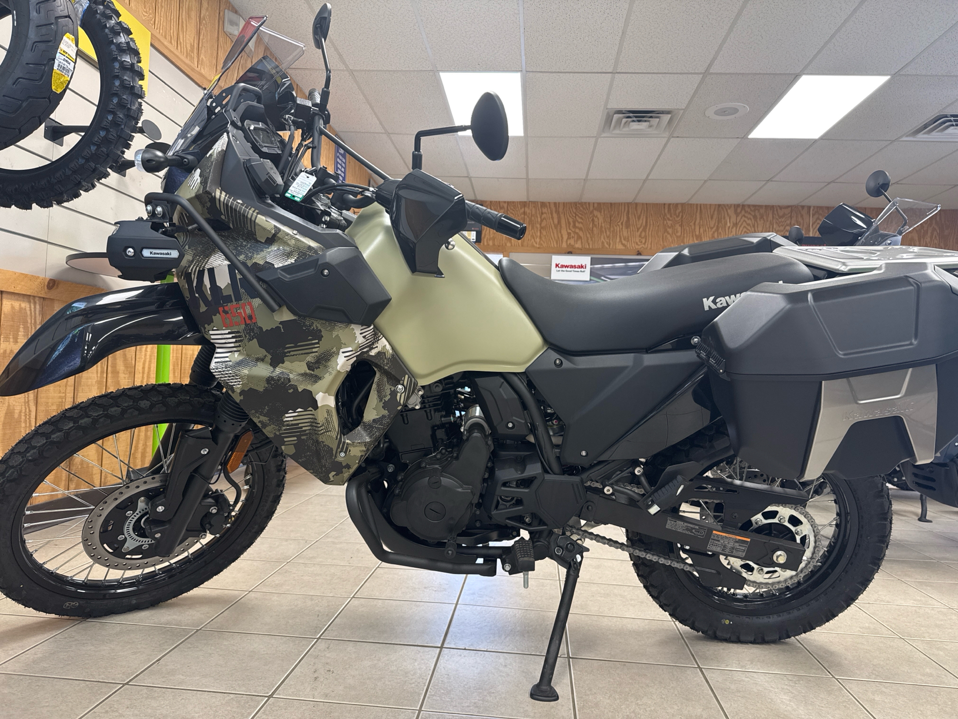 2025 Kawasaki KLR 650 Adventure ABS in Topsham, Maine - Photo 6