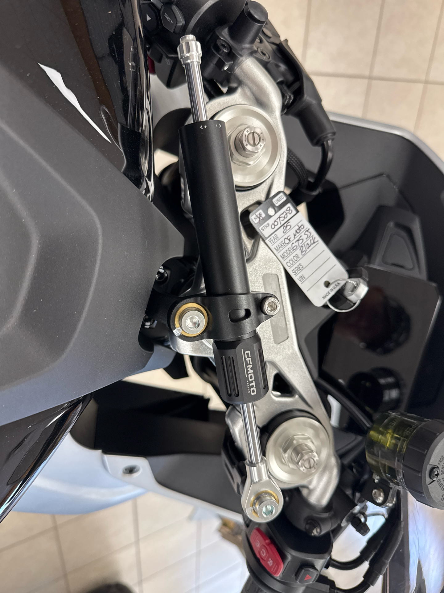 2025 CFMOTO 675SS in Topsham, Maine - Photo 9