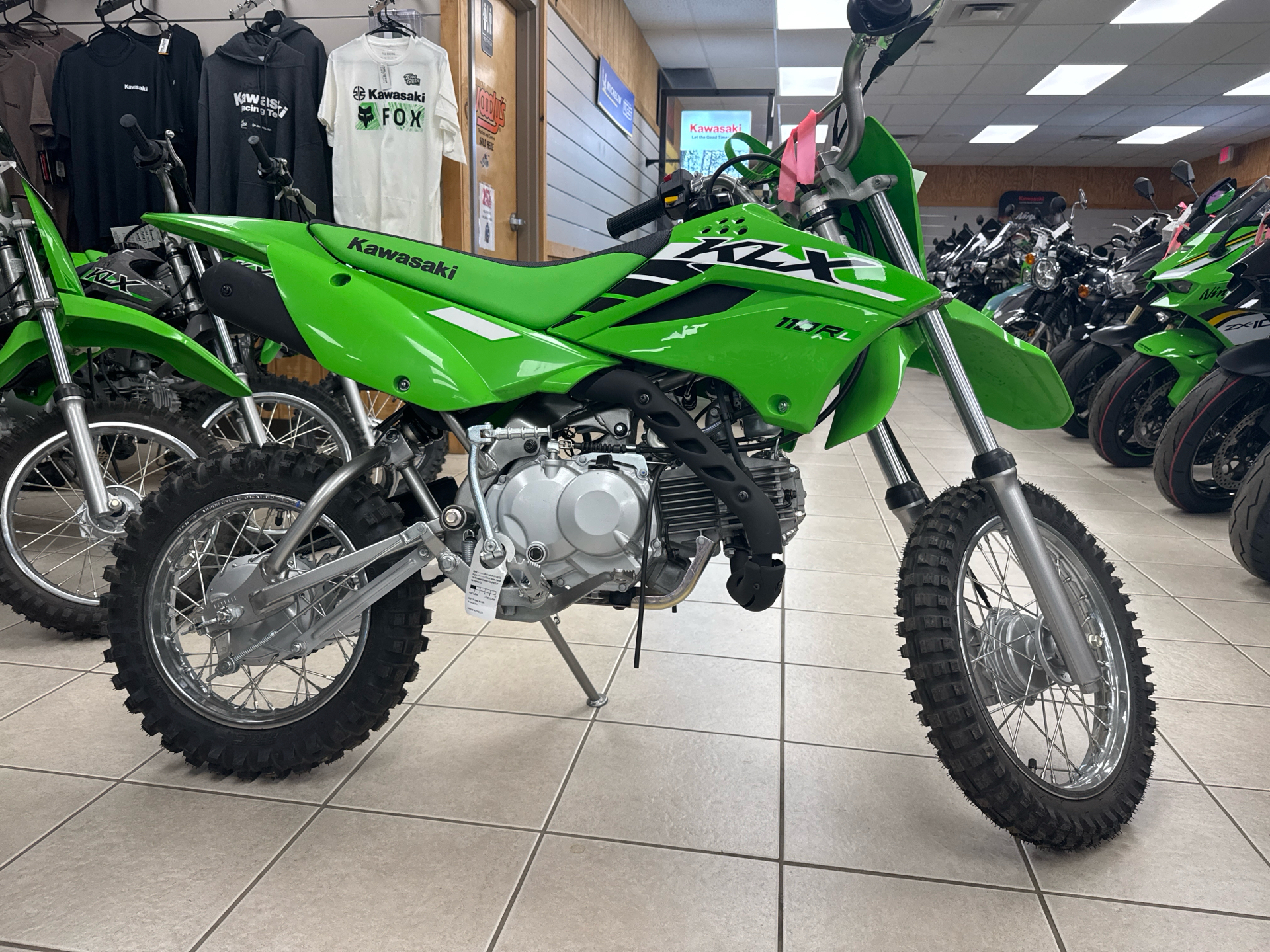 2025 Kawasaki KLX 110R L in Topsham, Maine - Photo 3