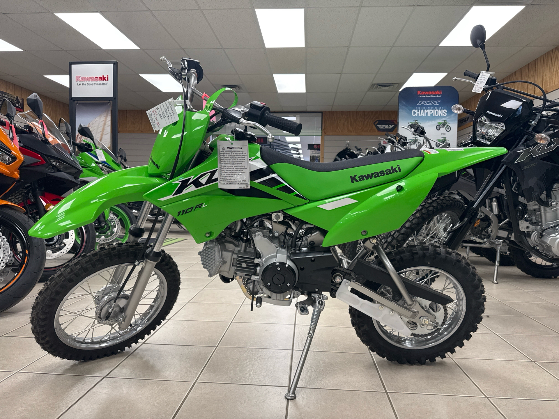 2025 Kawasaki KLX 110R L in Topsham, Maine - Photo 4