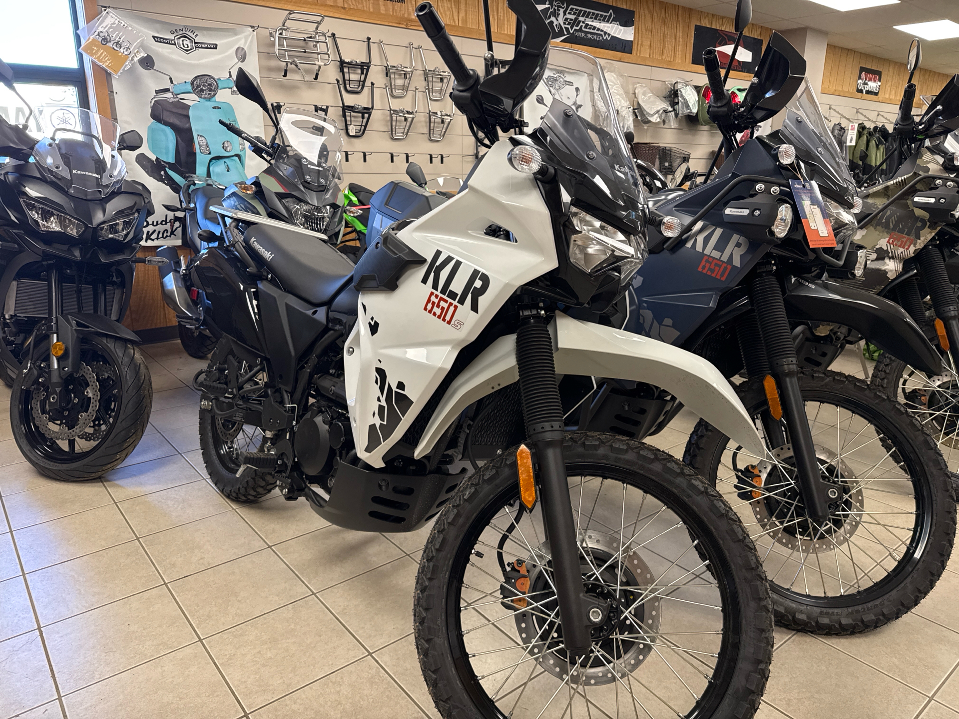 2025 Kawasaki KLR 650 S in Topsham, Maine - Photo 2