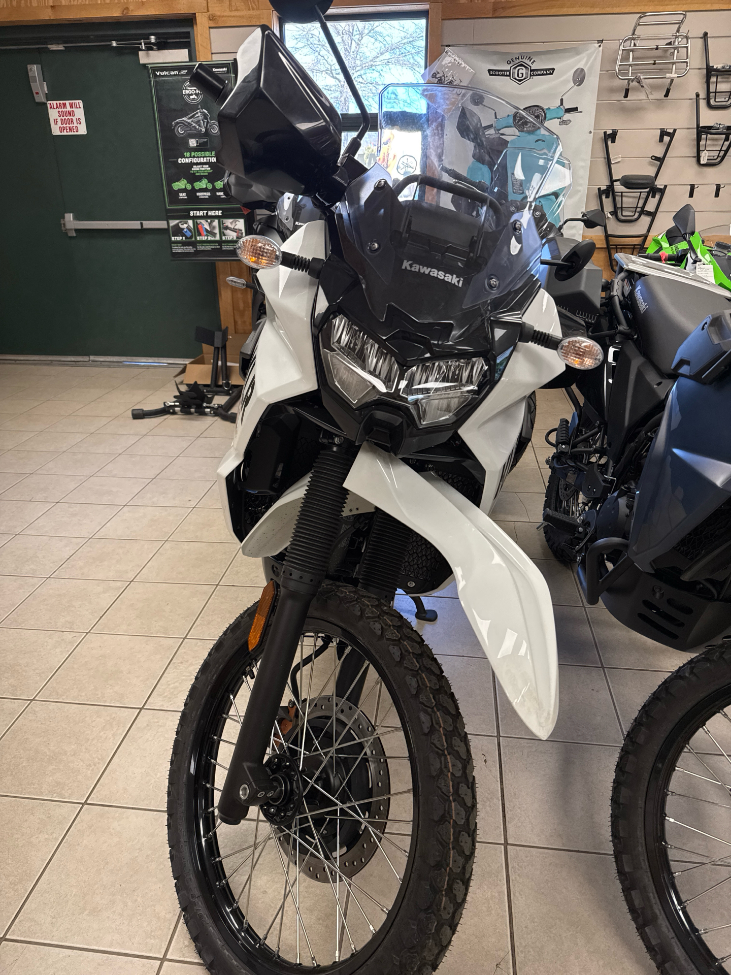 2025 Kawasaki KLR 650 S in Topsham, Maine - Photo 3
