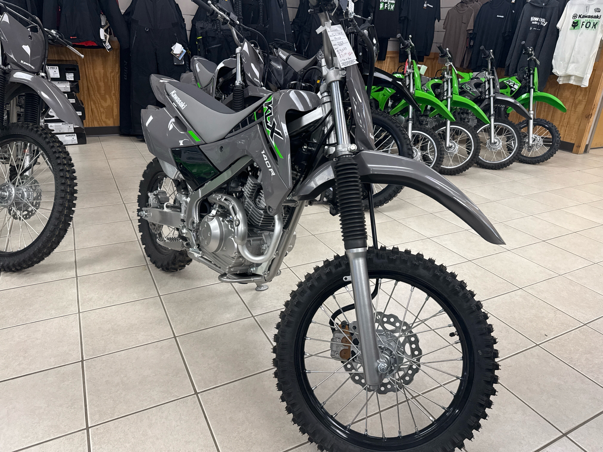 2025 Kawasaki KLX 140R in Topsham, Maine - Photo 1