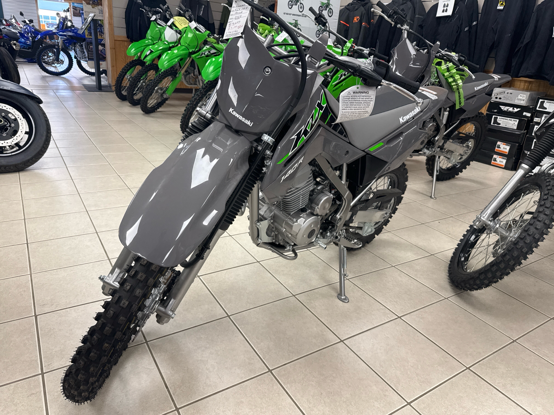 2025 Kawasaki KLX 140R in Topsham, Maine - Photo 3