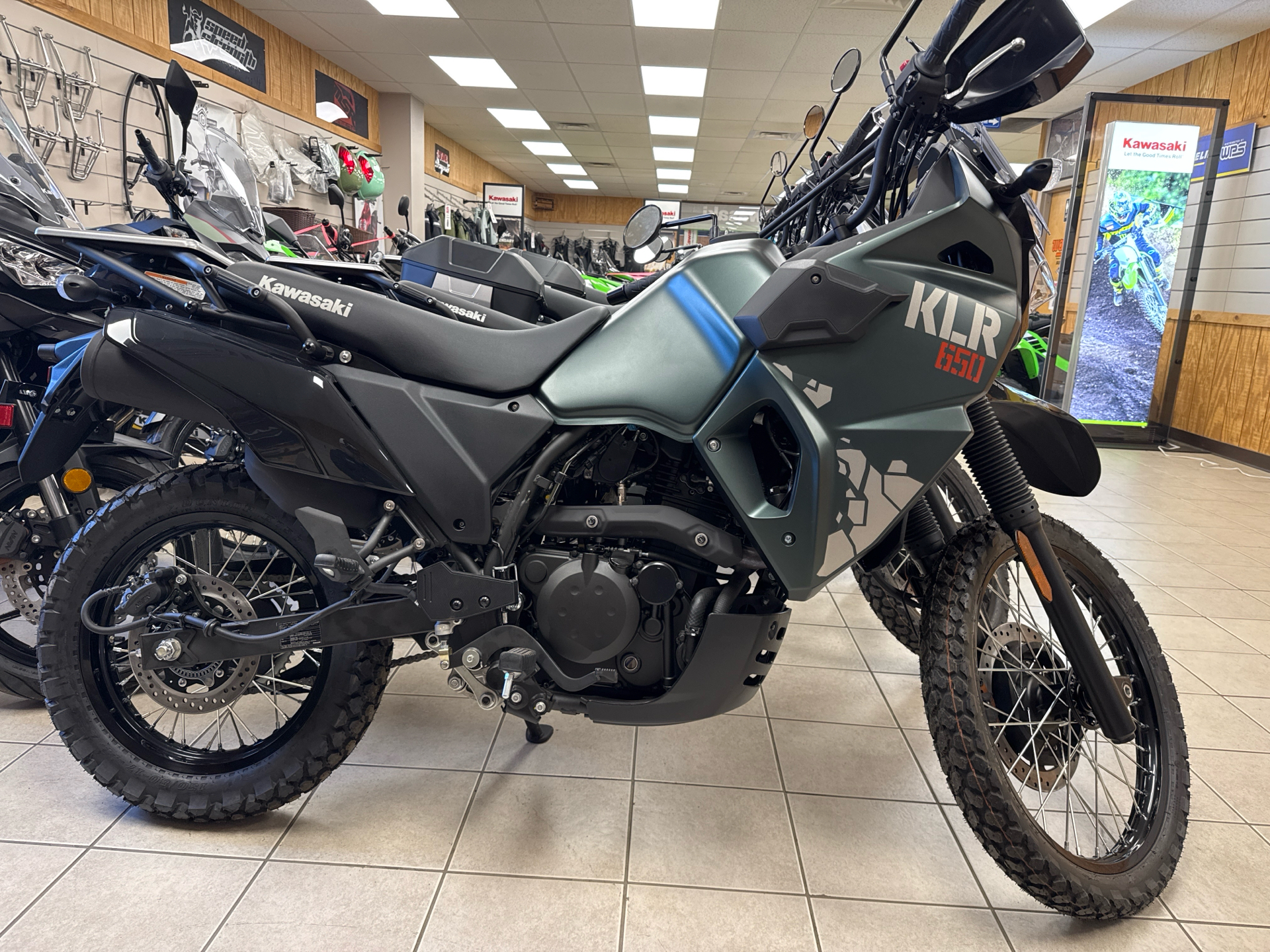 2025 Kawasaki KLR 650 S ABS in Topsham, Maine - Photo 2