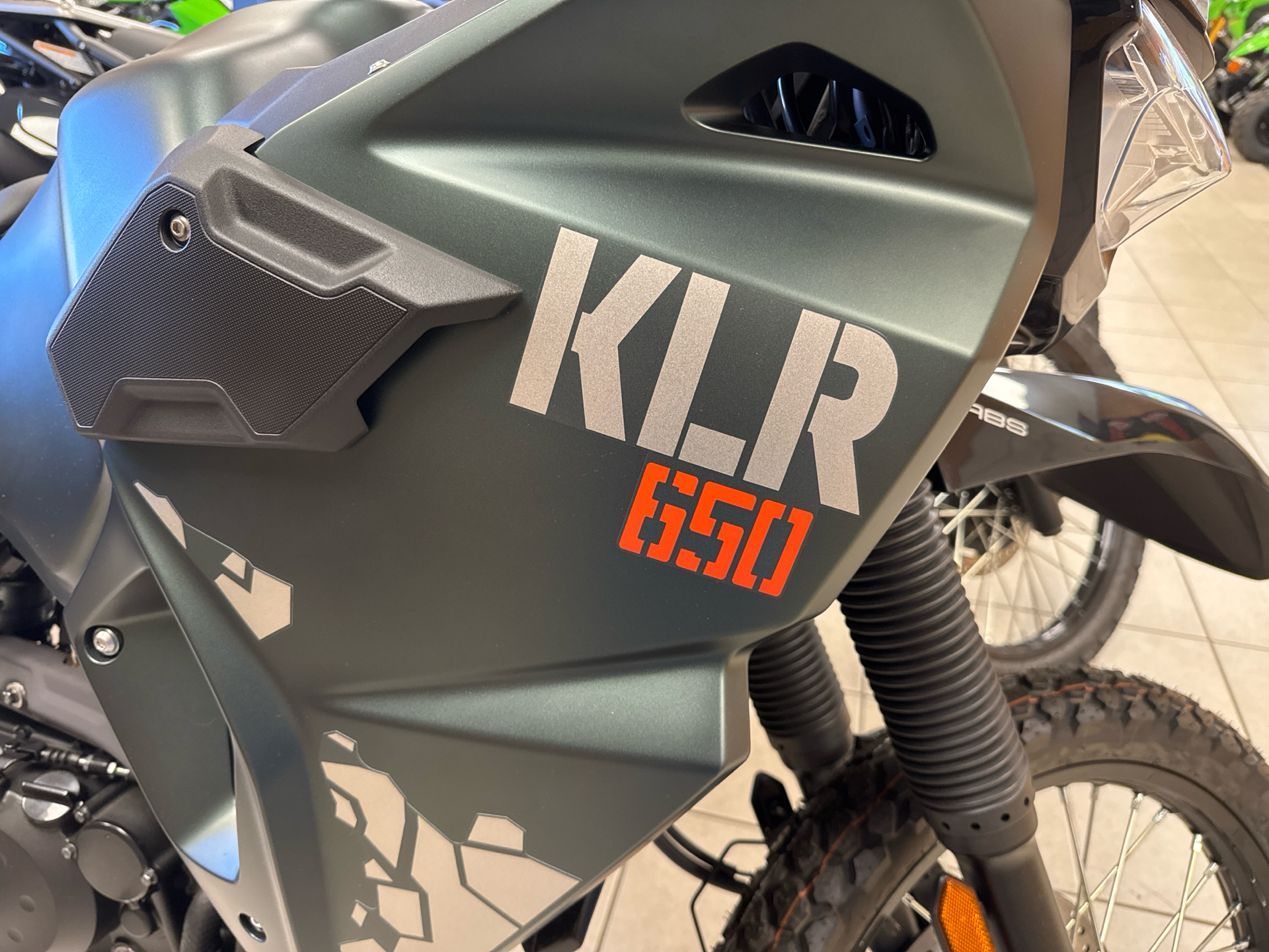 2025 Kawasaki KLR 650 S ABS in Topsham, Maine - Photo 5