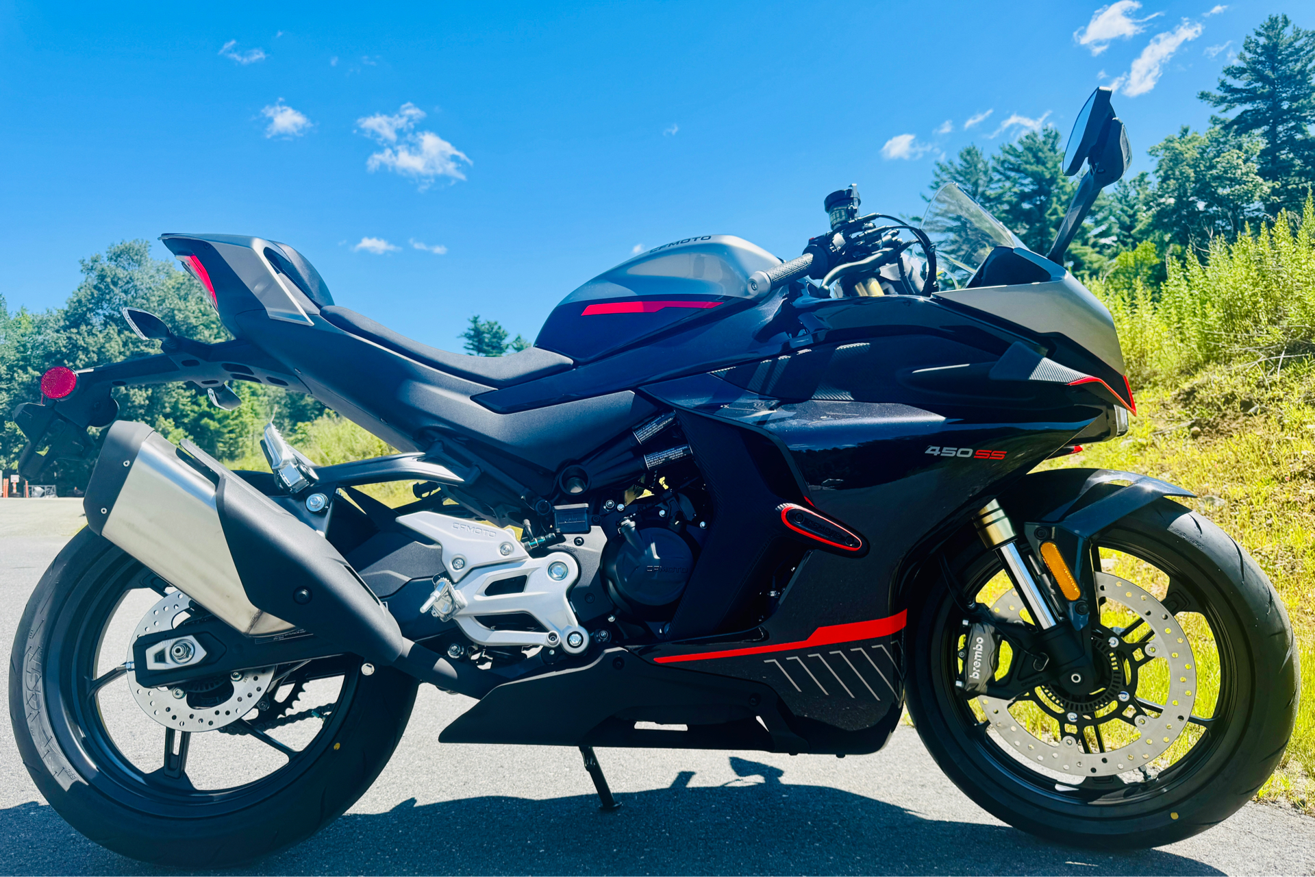 2025 CFMOTO 450SS in Topsham, Maine - Photo 21