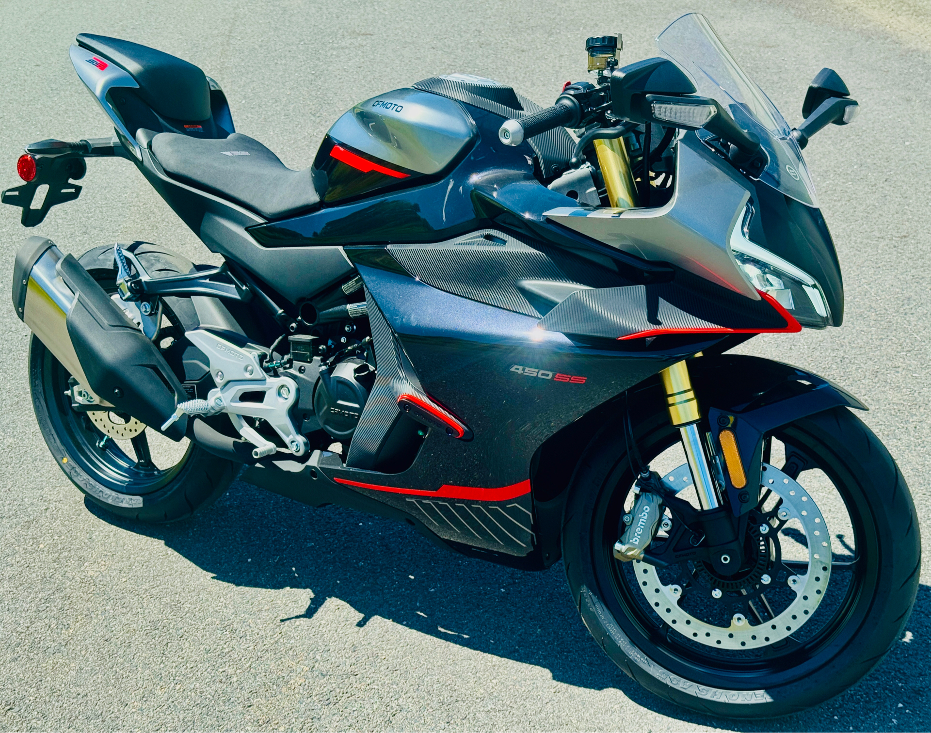 2025 CFMOTO 450SS in Topsham, Maine - Photo 15