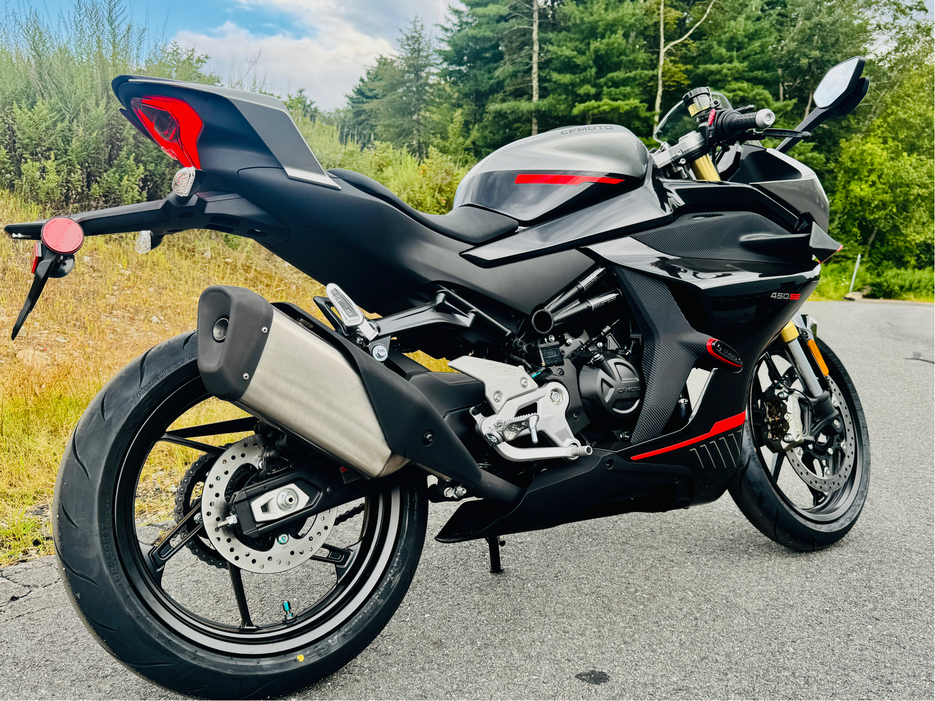 2025 CFMOTO 450SS in Topsham, Maine - Photo 7