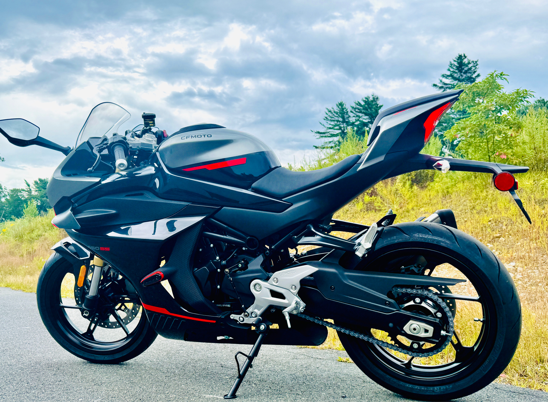 2025 CFMOTO 450SS in Topsham, Maine - Photo 9