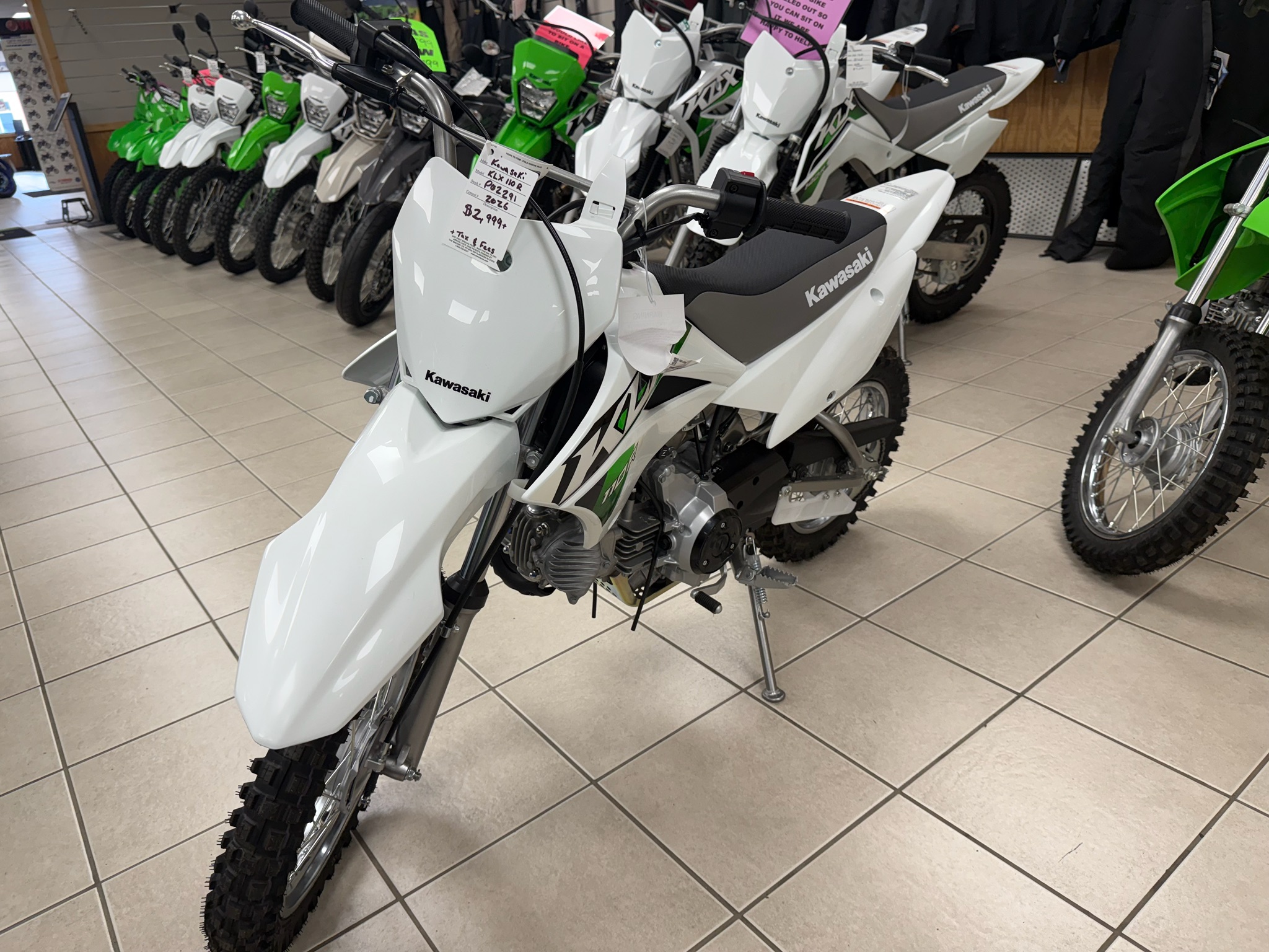 2026 Kawasaki KLX®110R 7