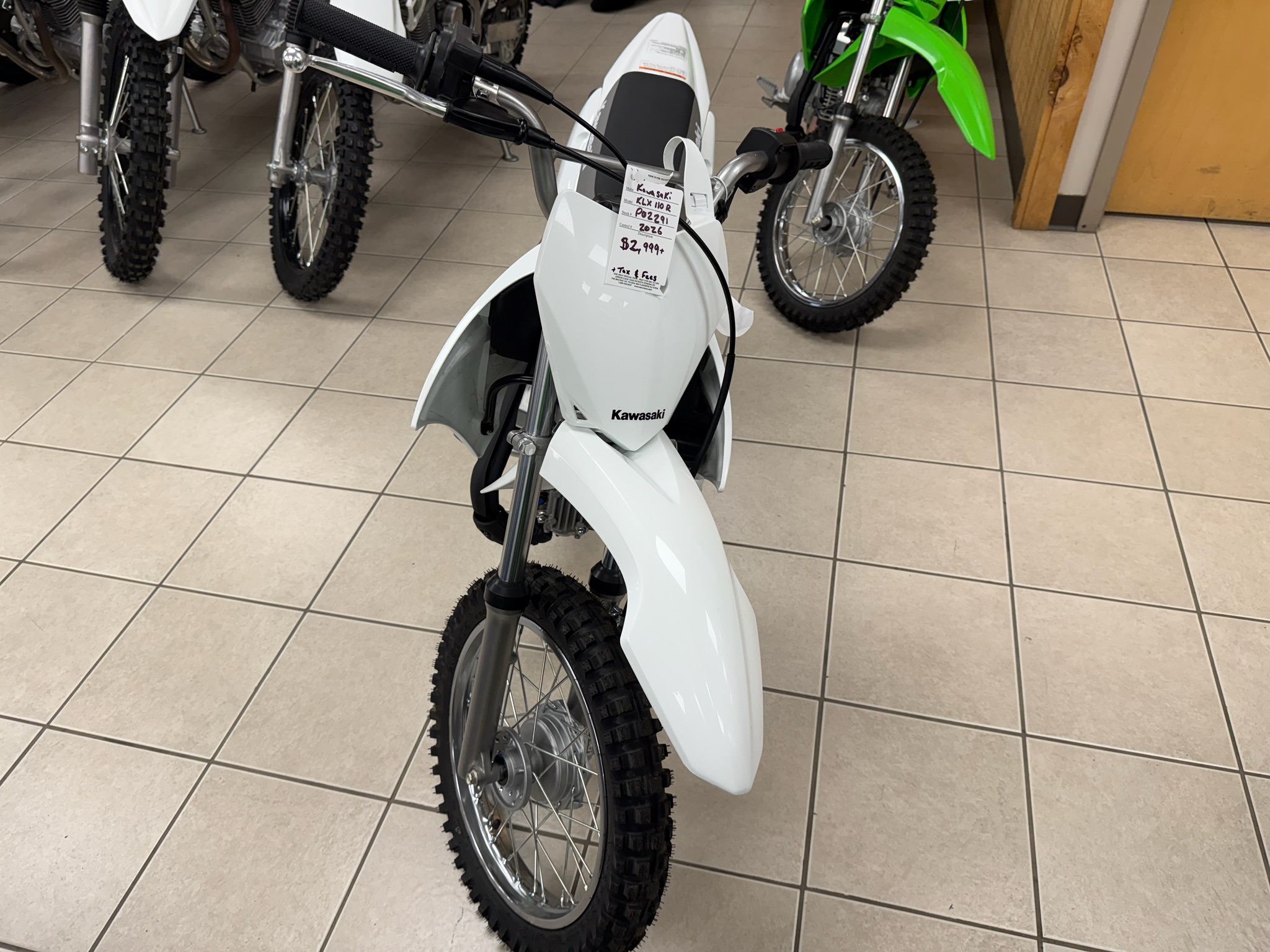 2026 Kawasaki KLX®110R 8