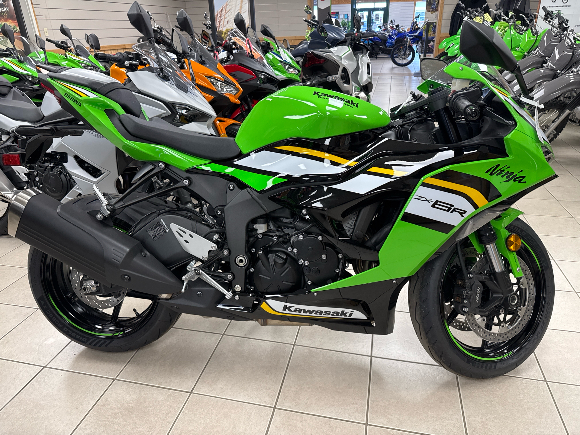 2025 Kawasaki Ninja ZX-6R KRT Edition in Topsham, Maine - Photo 1