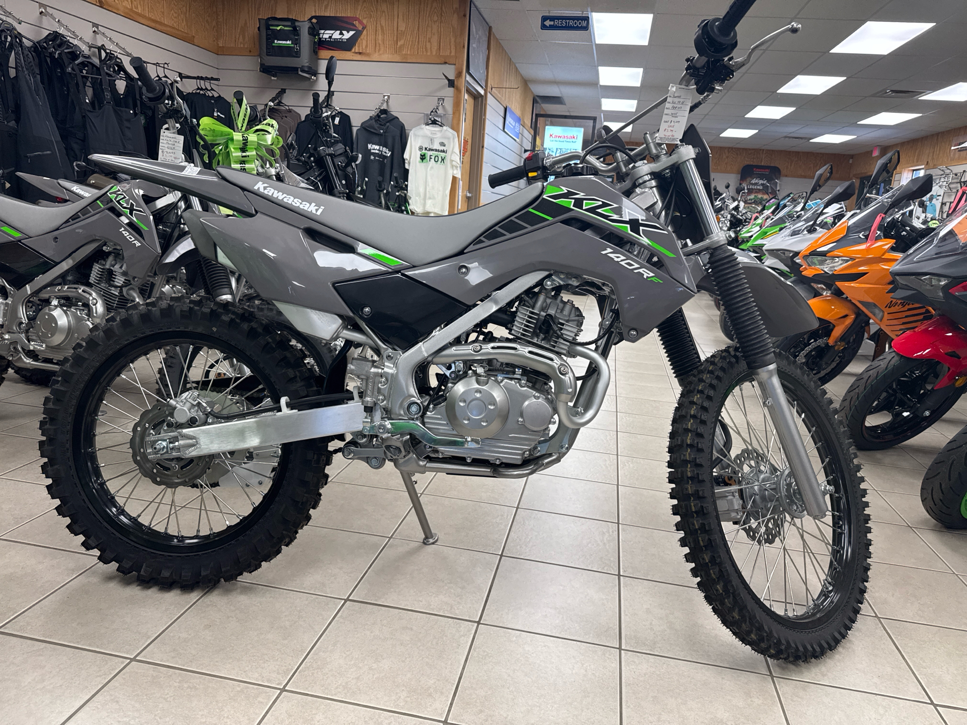 2025 Kawasaki KLX 140R F in Topsham, Maine - Photo 1