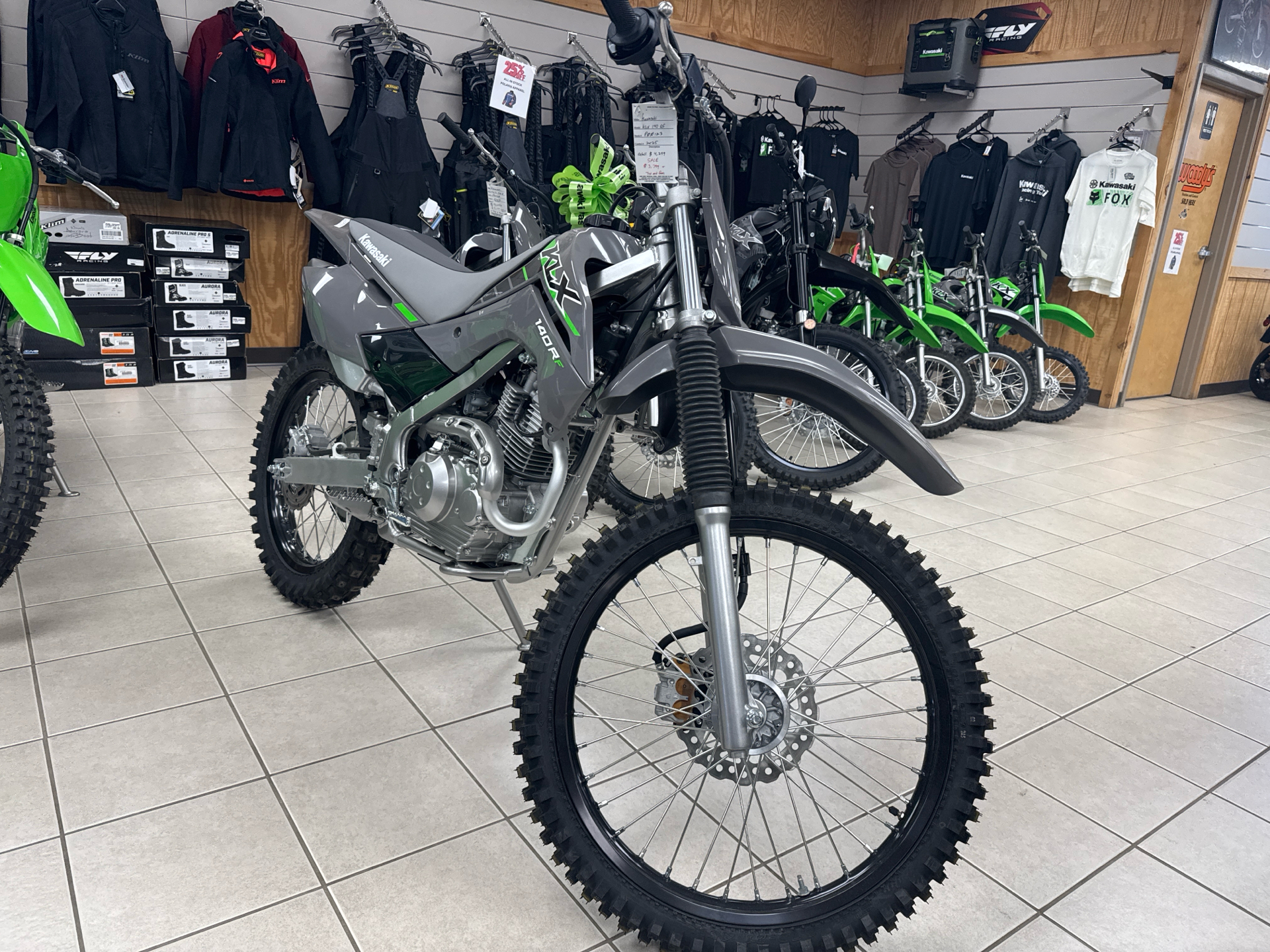 2025 Kawasaki KLX 140R F in Topsham, Maine - Photo 2
