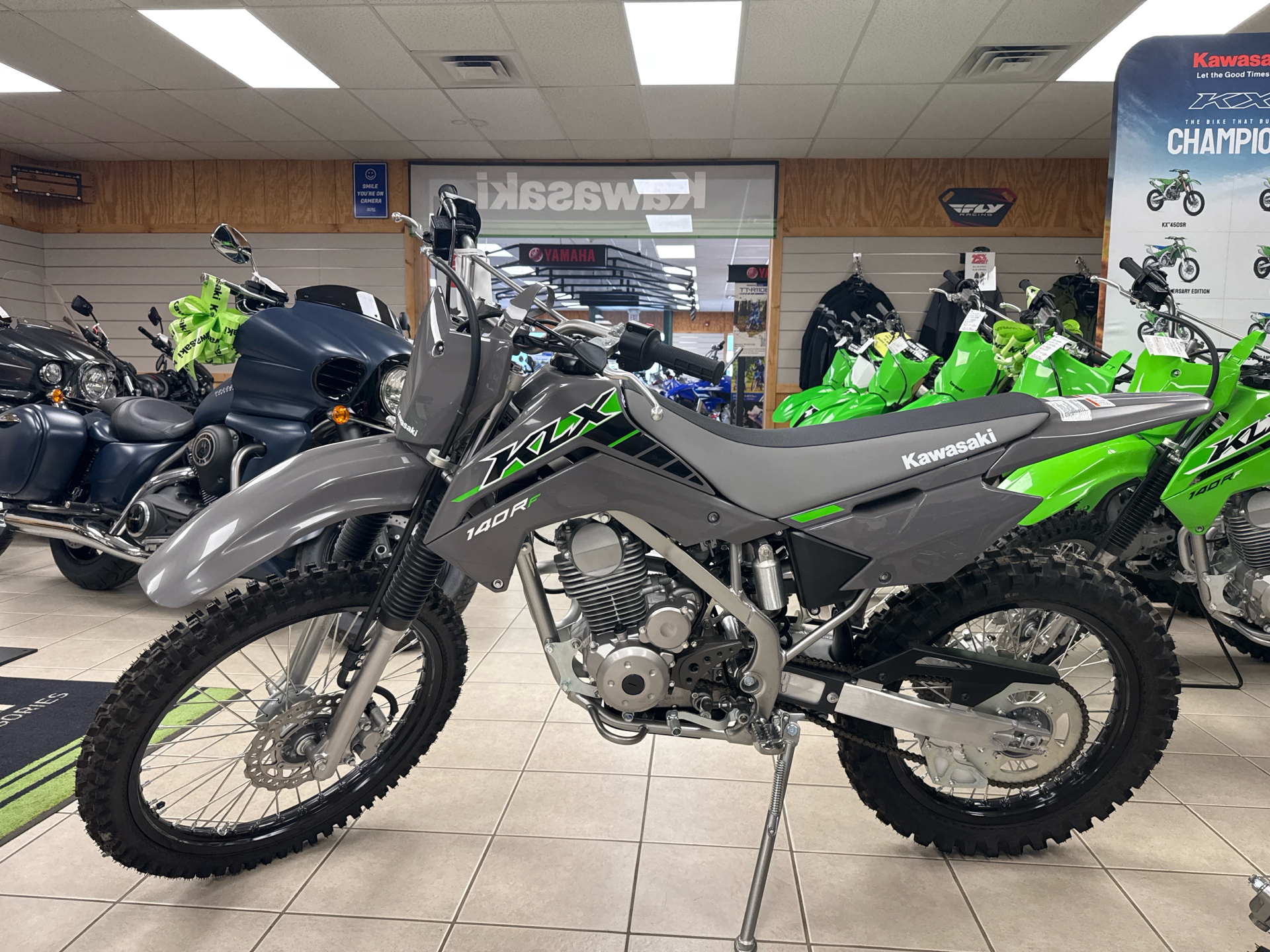 2025 Kawasaki KLX 140R F in Topsham, Maine - Photo 4