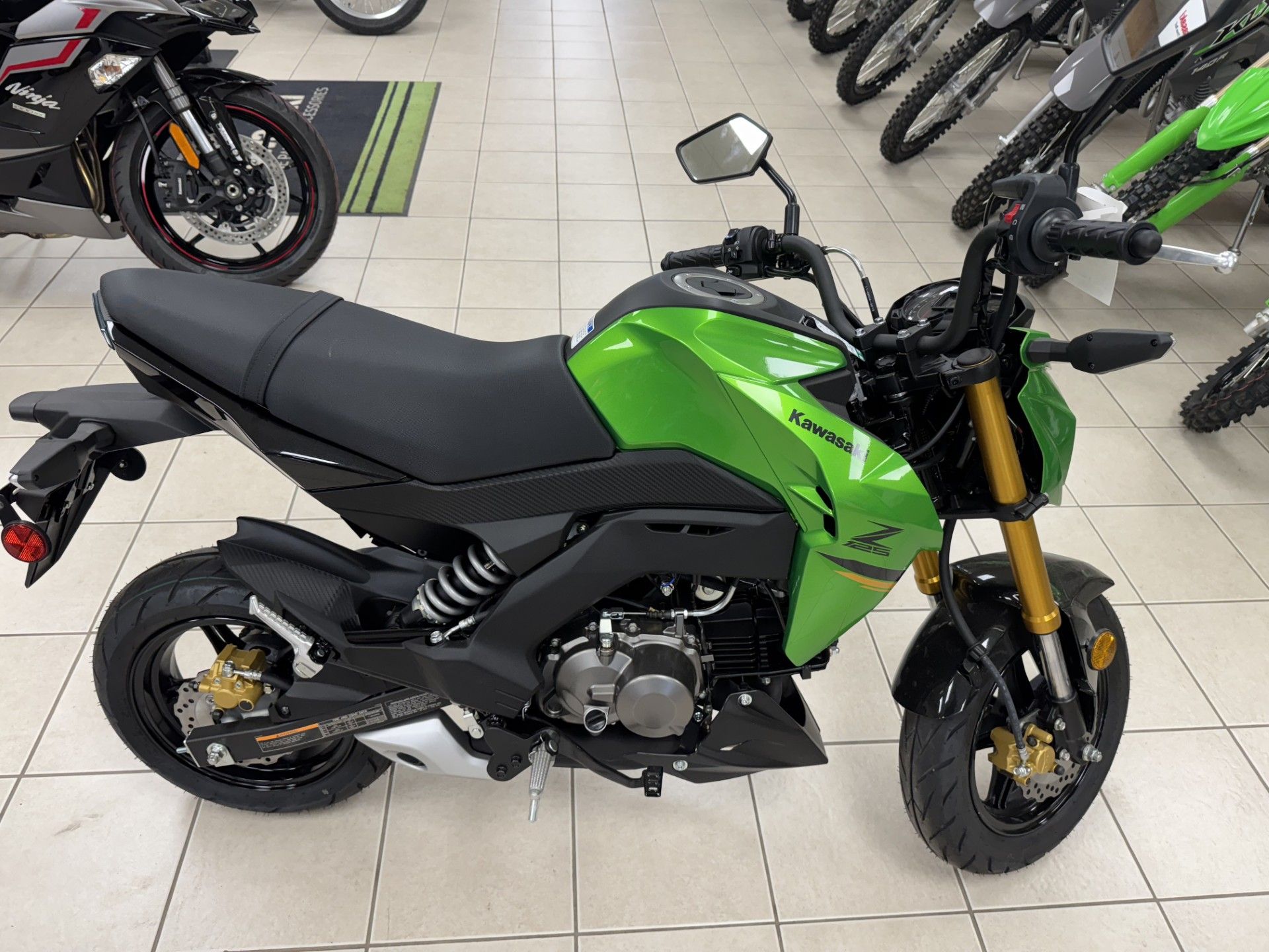 2024 Kawasaki Z125 Pro in Topsham, Maine - Photo 2
