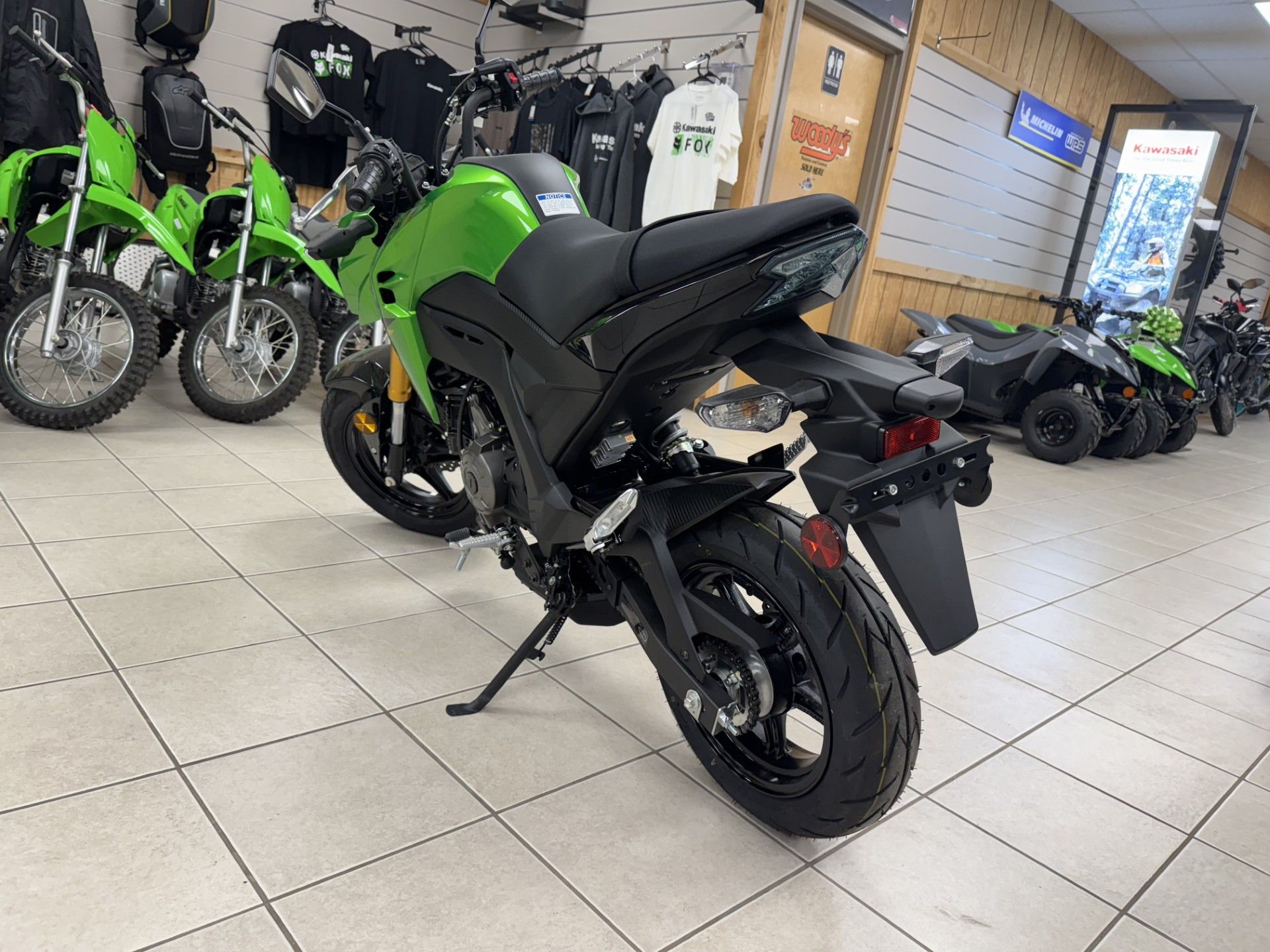 2024 Kawasaki Z125 Pro in Topsham, Maine - Photo 6