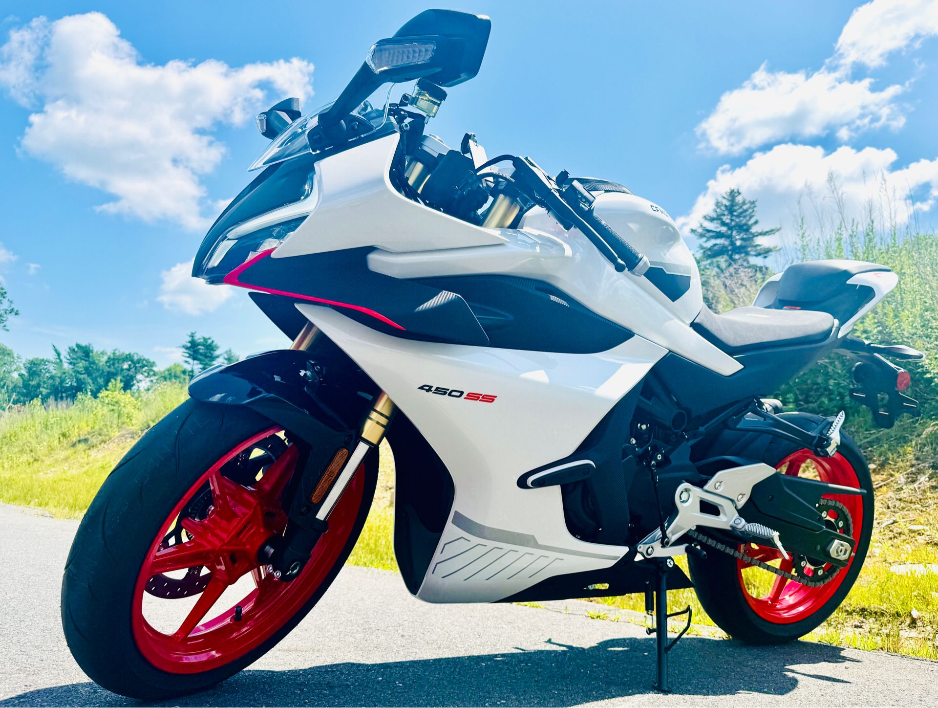 2025 CFMOTO 450SS in Topsham, Maine - Photo 5