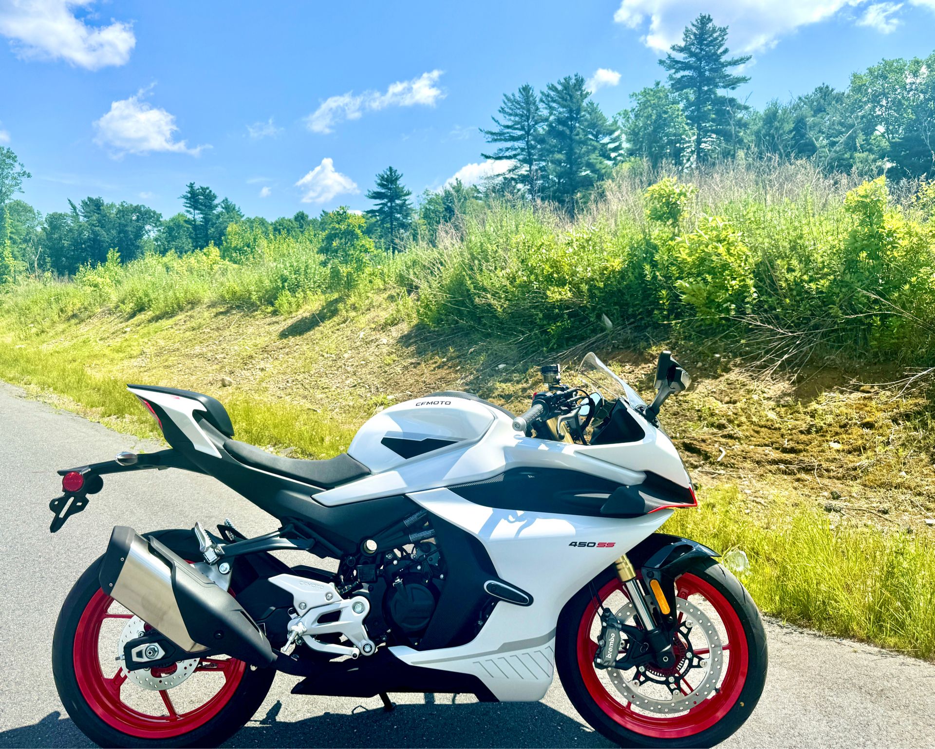 2025 CFMOTO 450SS in Topsham, Maine - Photo 18
