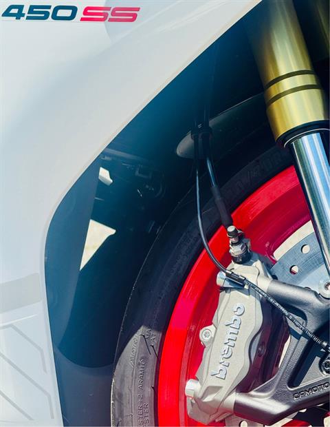 2025 CFMOTO 450SS in Topsham, Maine - Photo 12