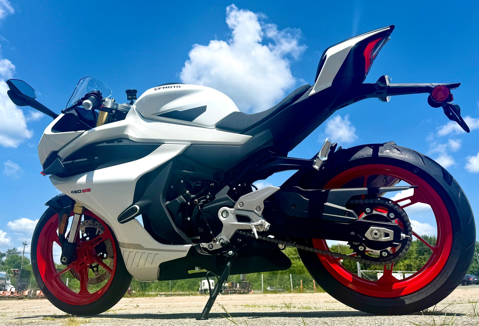 2025 CFMOTO 450SS in Topsham, Maine - Photo 7