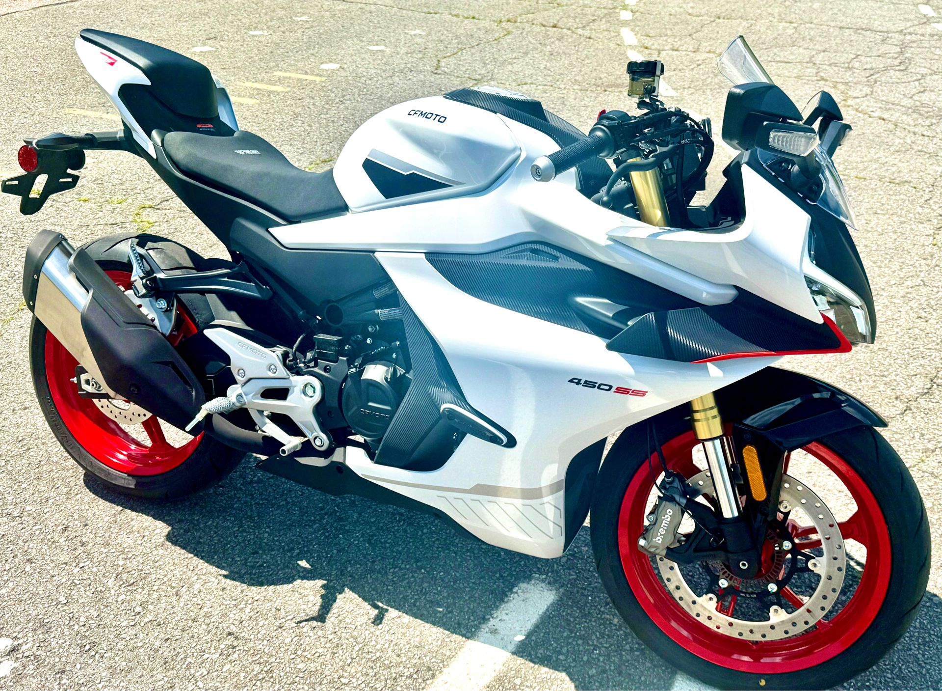 2025 CFMOTO 450SS in Topsham, Maine - Photo 1