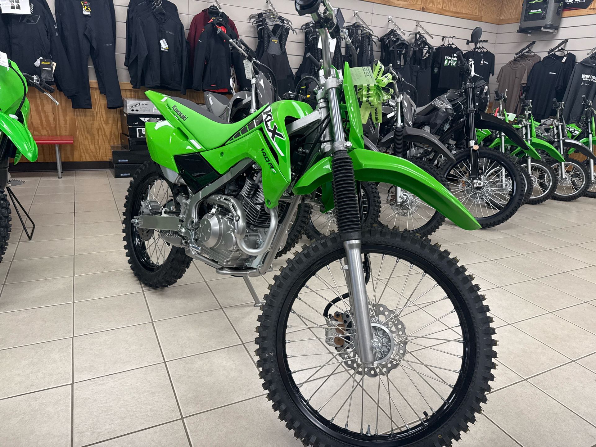 2025 Kawasaki KLX 140R F in Topsham, Maine - Photo 1