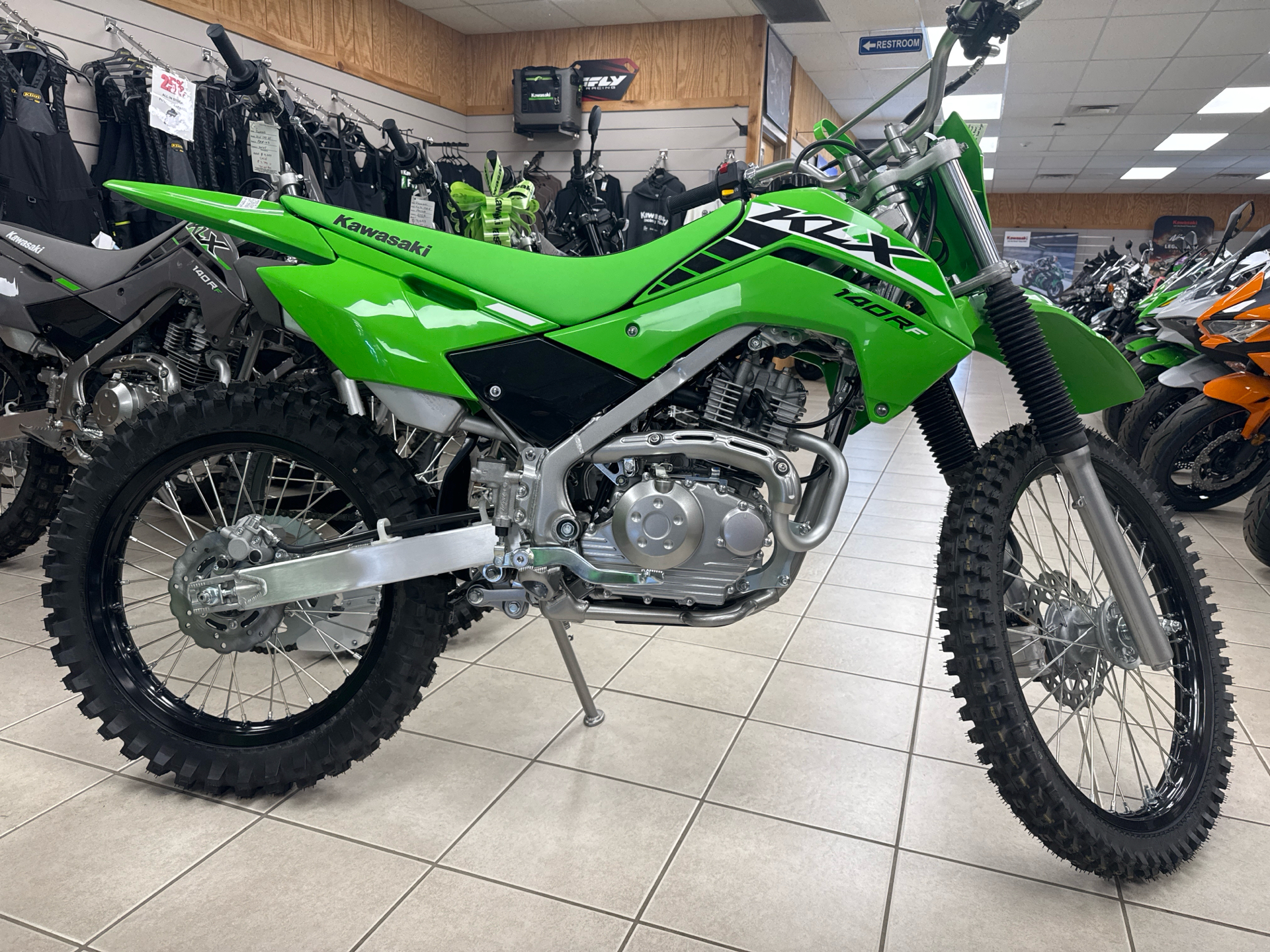 2025 Kawasaki KLX 140R F in Topsham, Maine - Photo 2