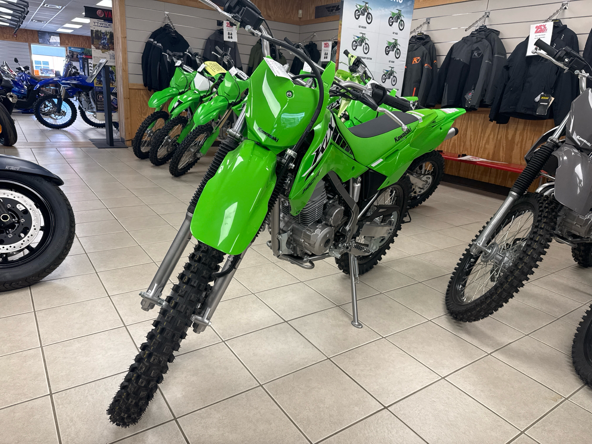 2025 Kawasaki KLX 140R F in Topsham, Maine - Photo 3