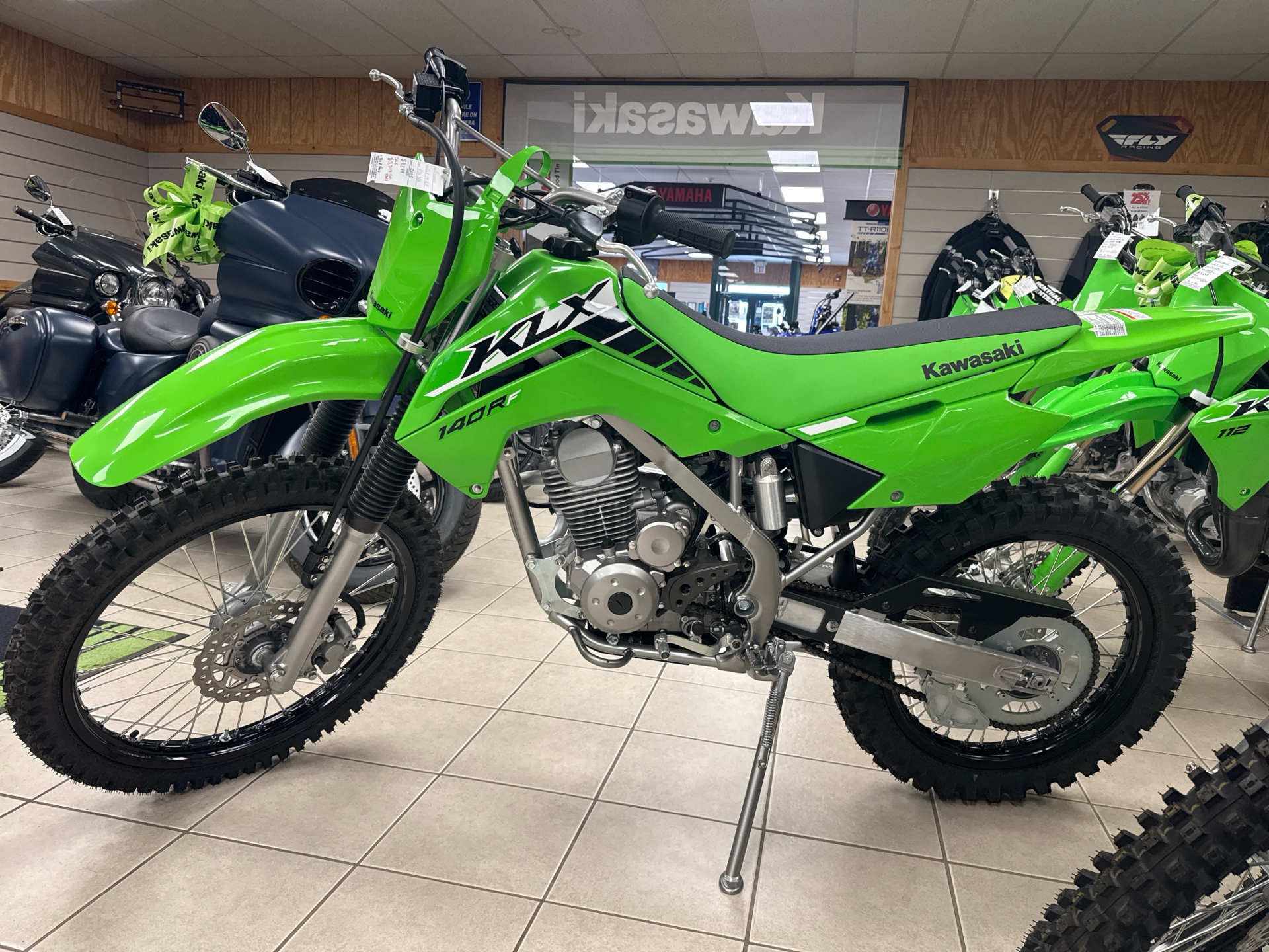 2025 Kawasaki KLX 140R F in Topsham, Maine - Photo 4