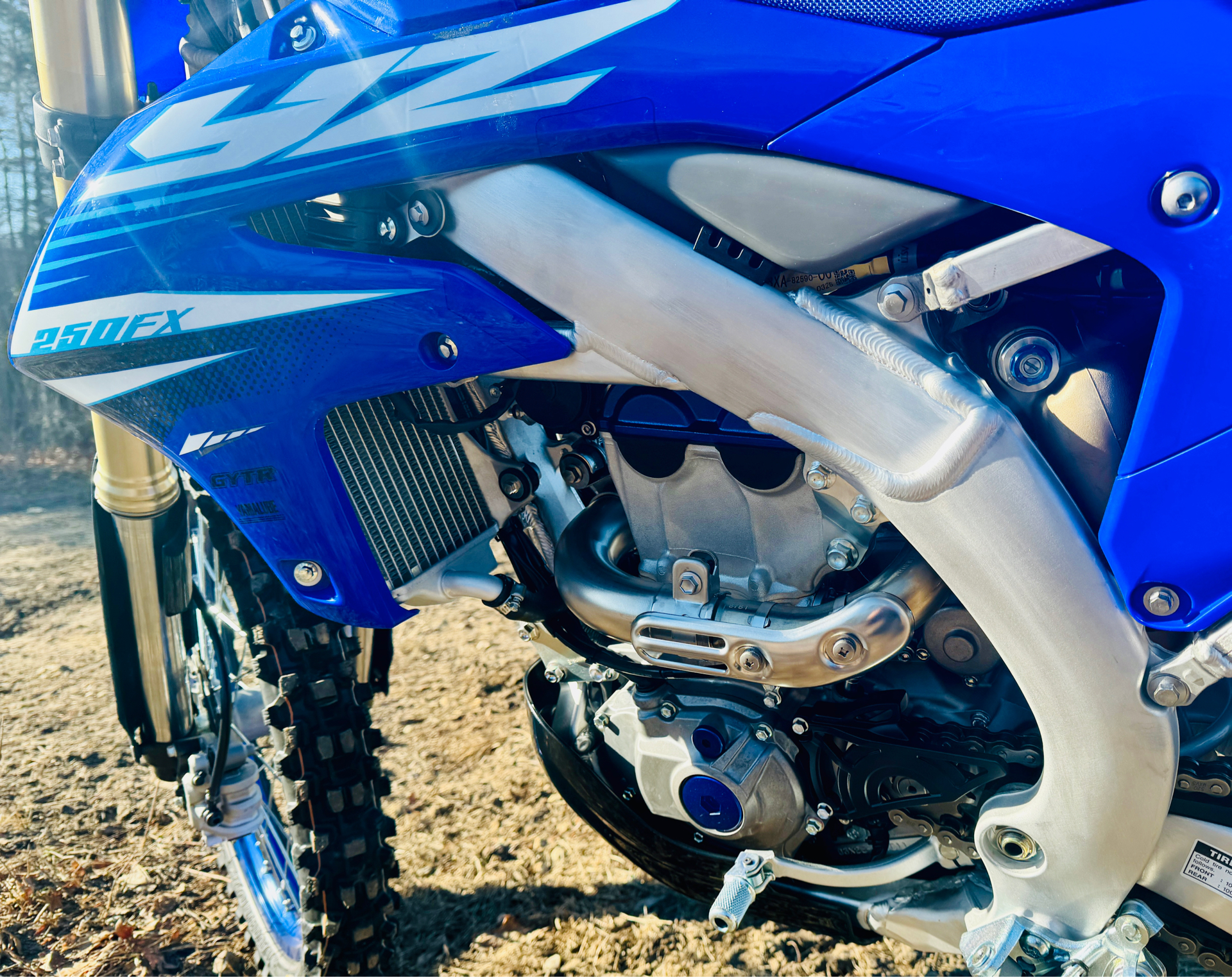 2025 Yamaha YZ250FX in Topsham, Maine - Photo 2