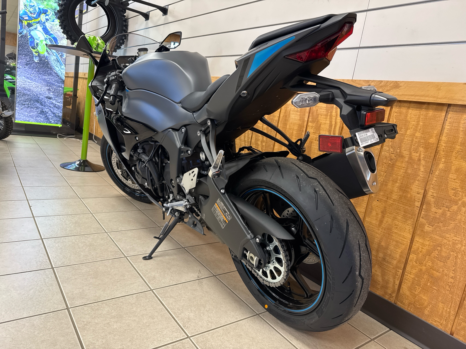 New 2025 Kawasaki Ninja ZX-6R ABS Metallic Matte Dark Gray