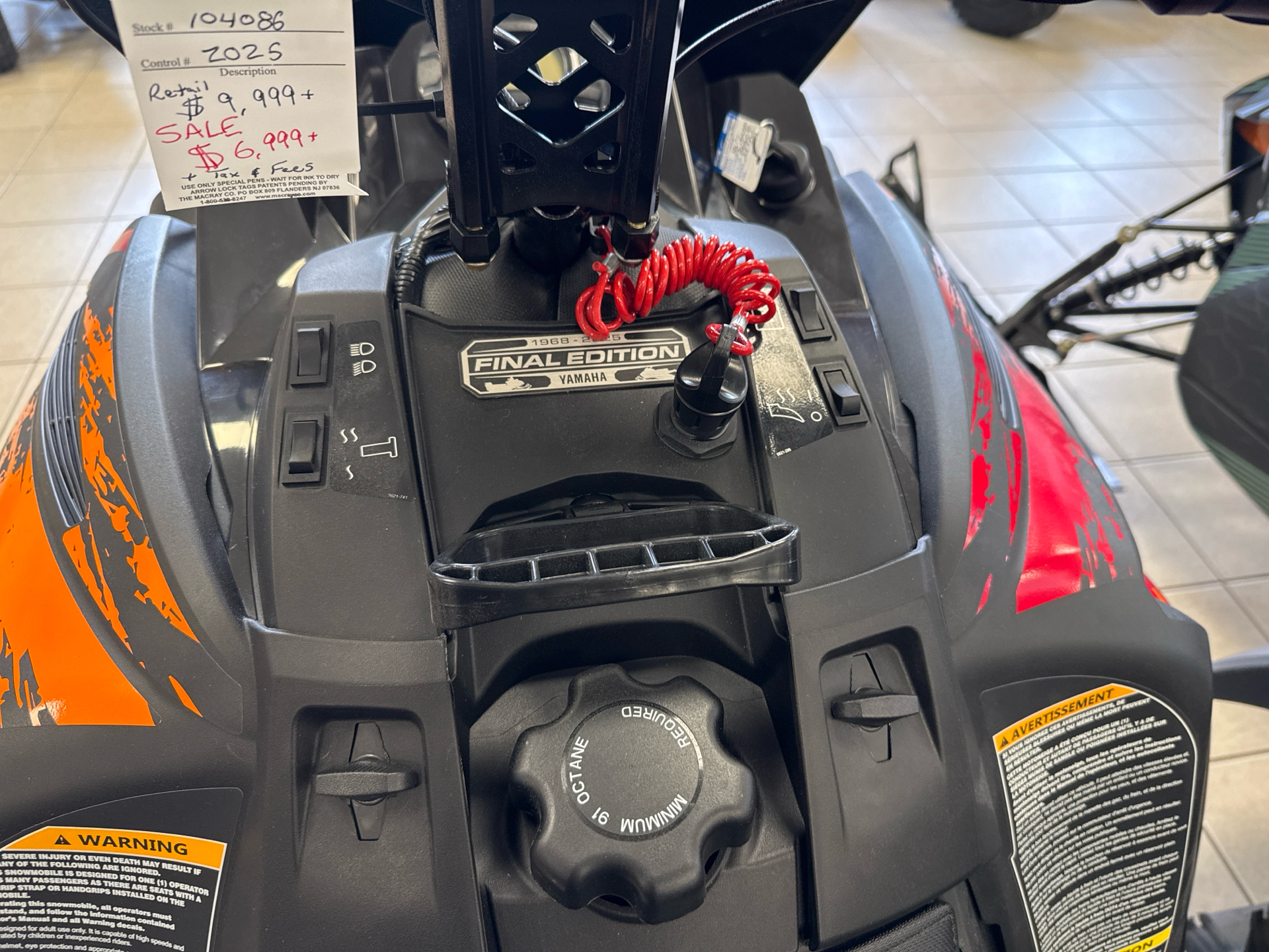 2025 Yamaha SX Venom Mountain in Topsham, Maine - Photo 6