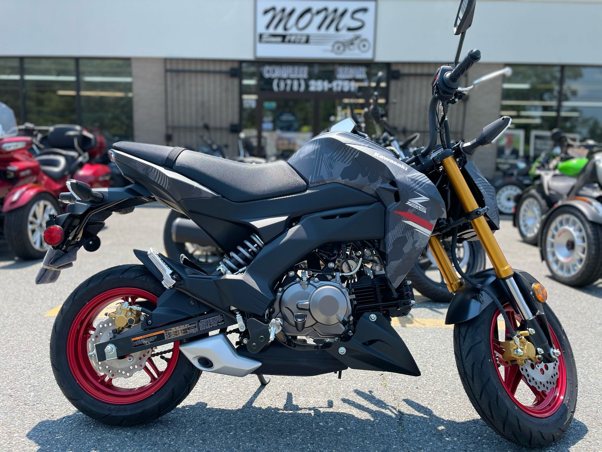 2024 Kawasaki Z125 Pro in Tyngsboro, Massachusetts - Photo 1