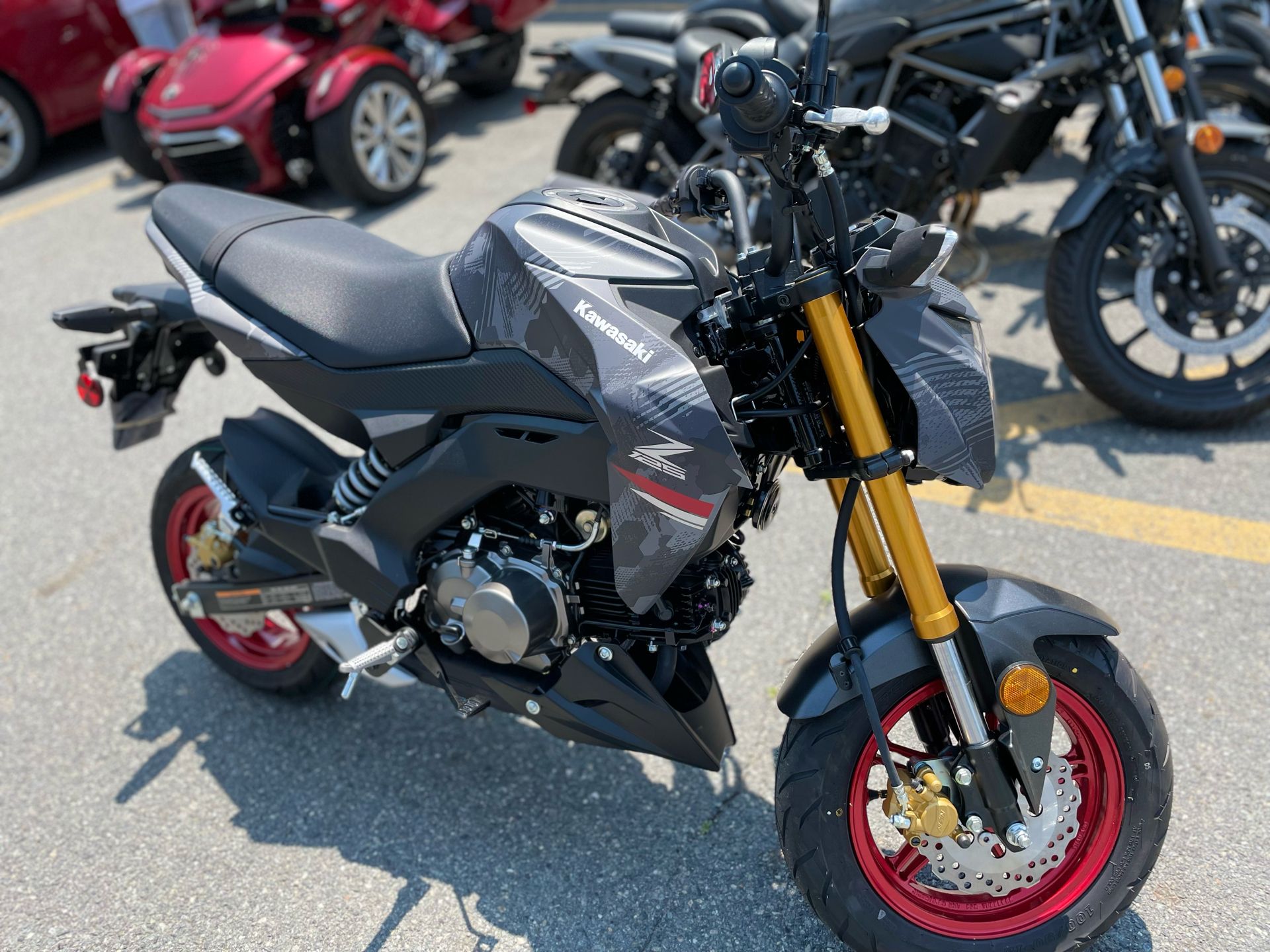 2024 Kawasaki Z125 Pro in Tyngsboro, Massachusetts - Photo 14