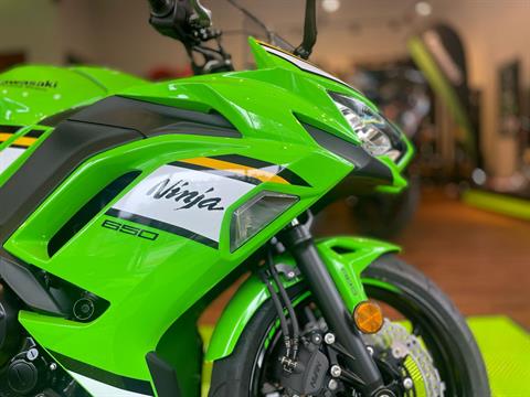 New 2025 Kawasaki Ninja 650 KRT Edition ABS Lime Green / Ebony